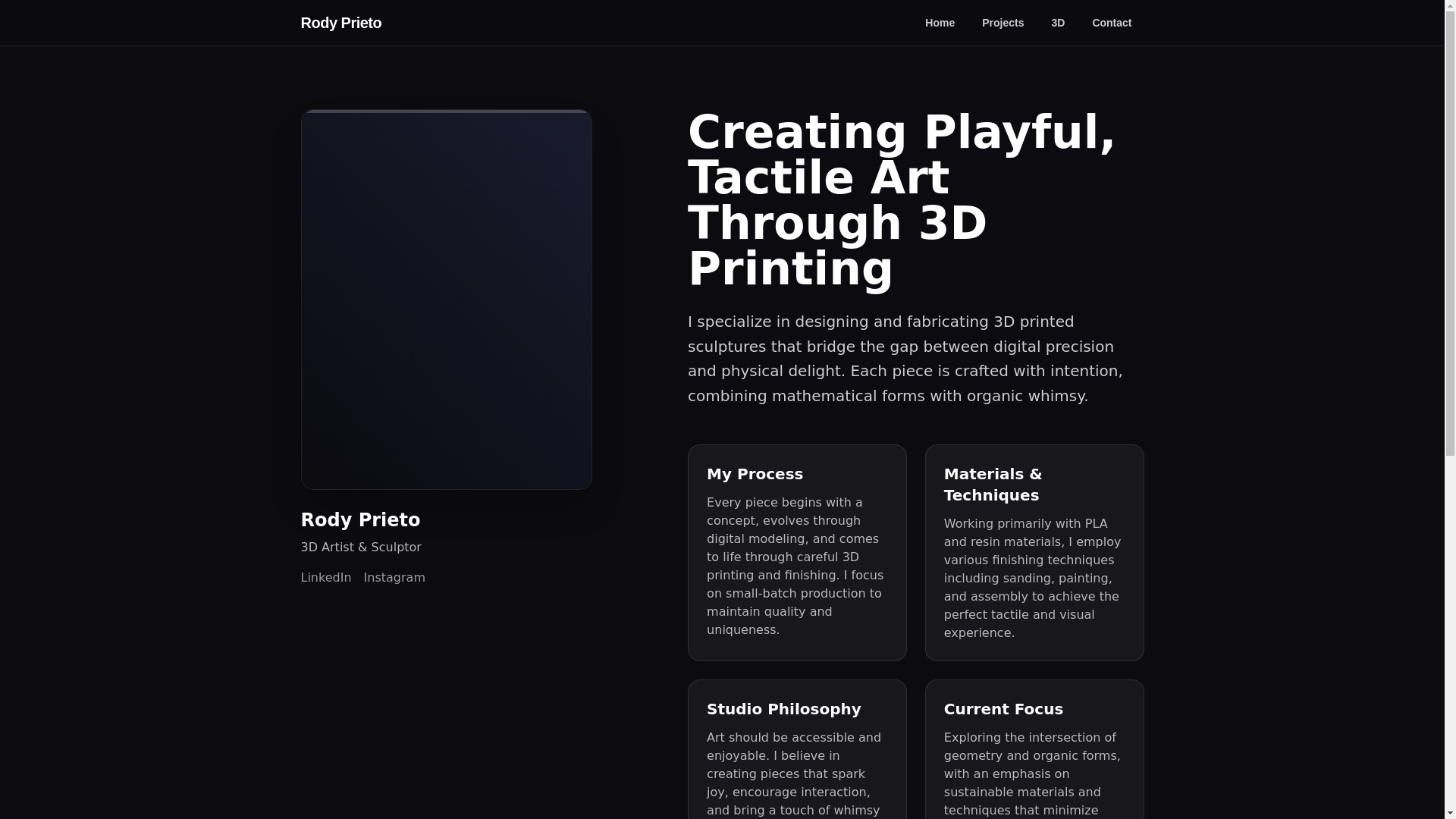 website screenshot of https://rodyprieto.pages.dev/
