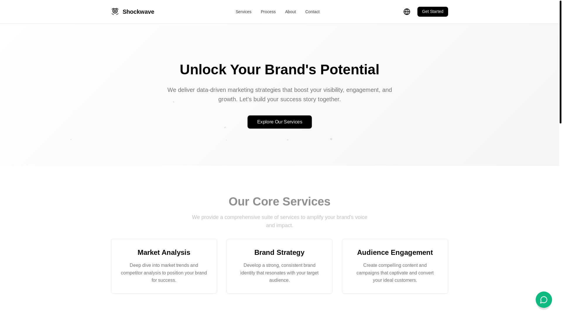 website screenshot of https://shockwave-2kp.pages.dev/