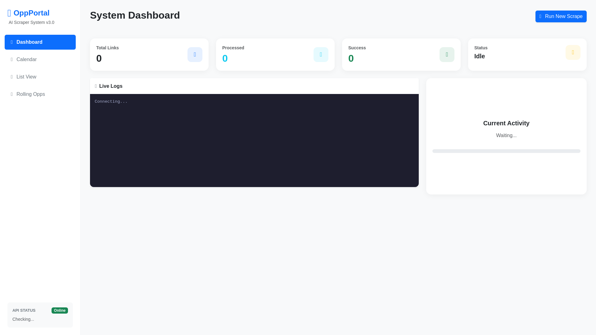 website screenshot of http://168.231.83.159:8952/