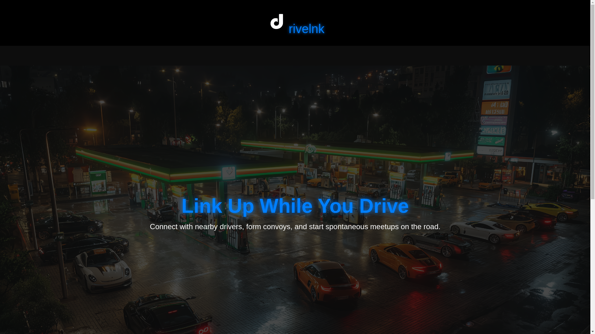 website screenshot of https://drivelnk.app/