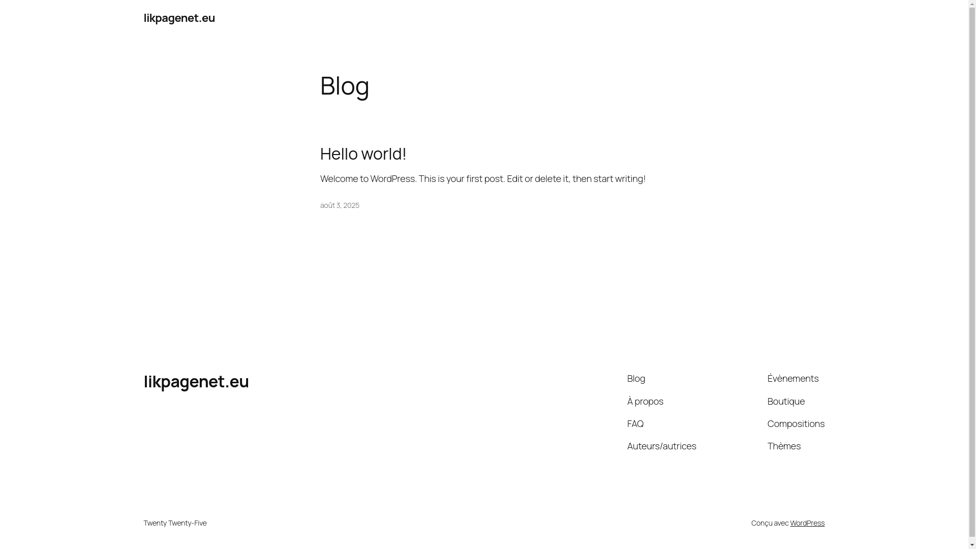 website screenshot of https://likpagenet.eu/