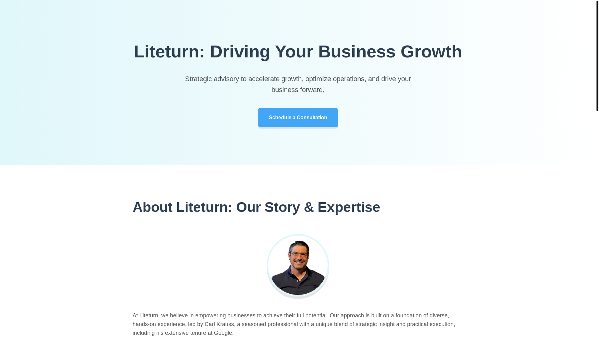 website screenshot of https://liteturn.pages.dev/