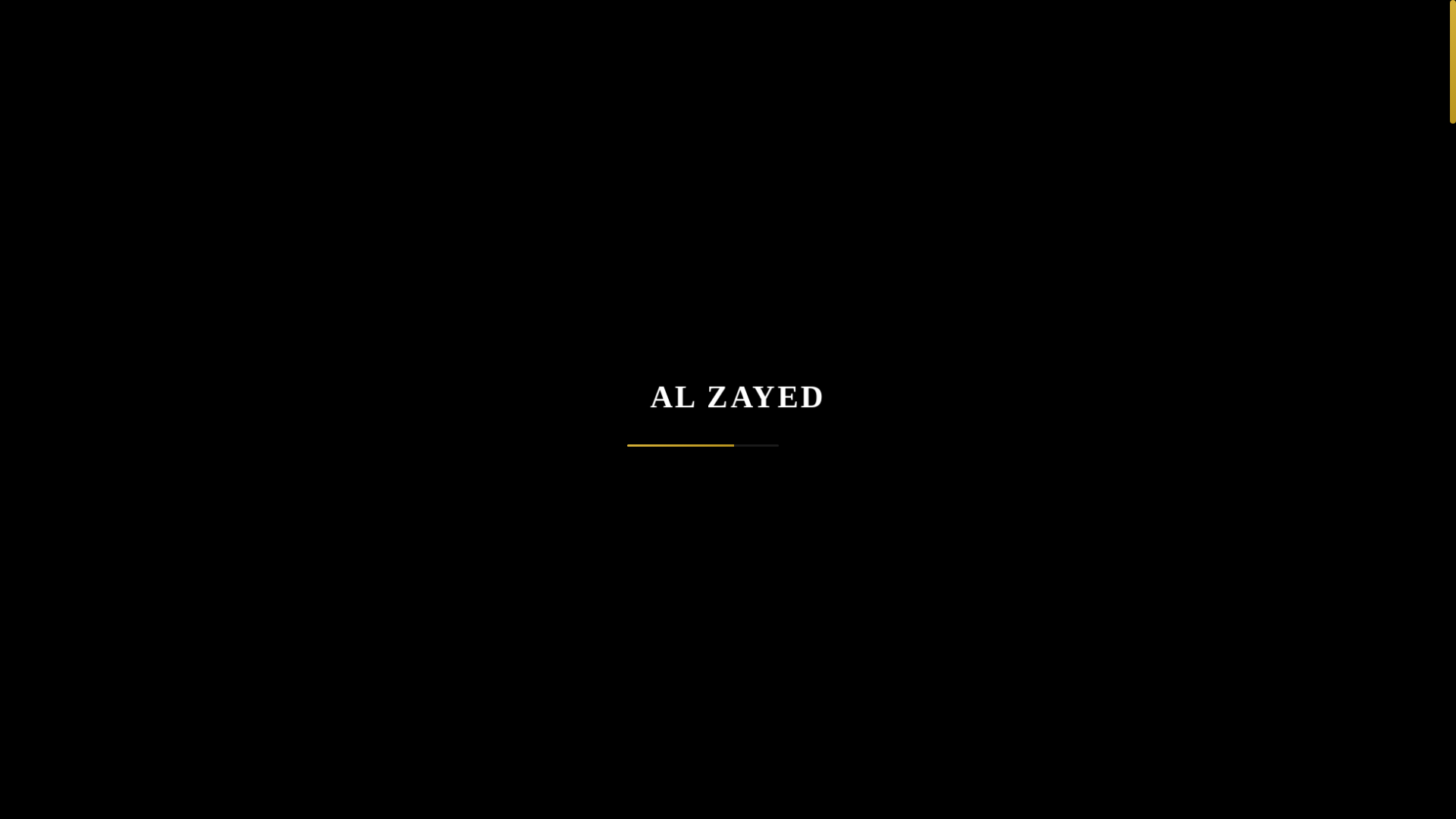 website screenshot of https://alzayedoilchange.com/