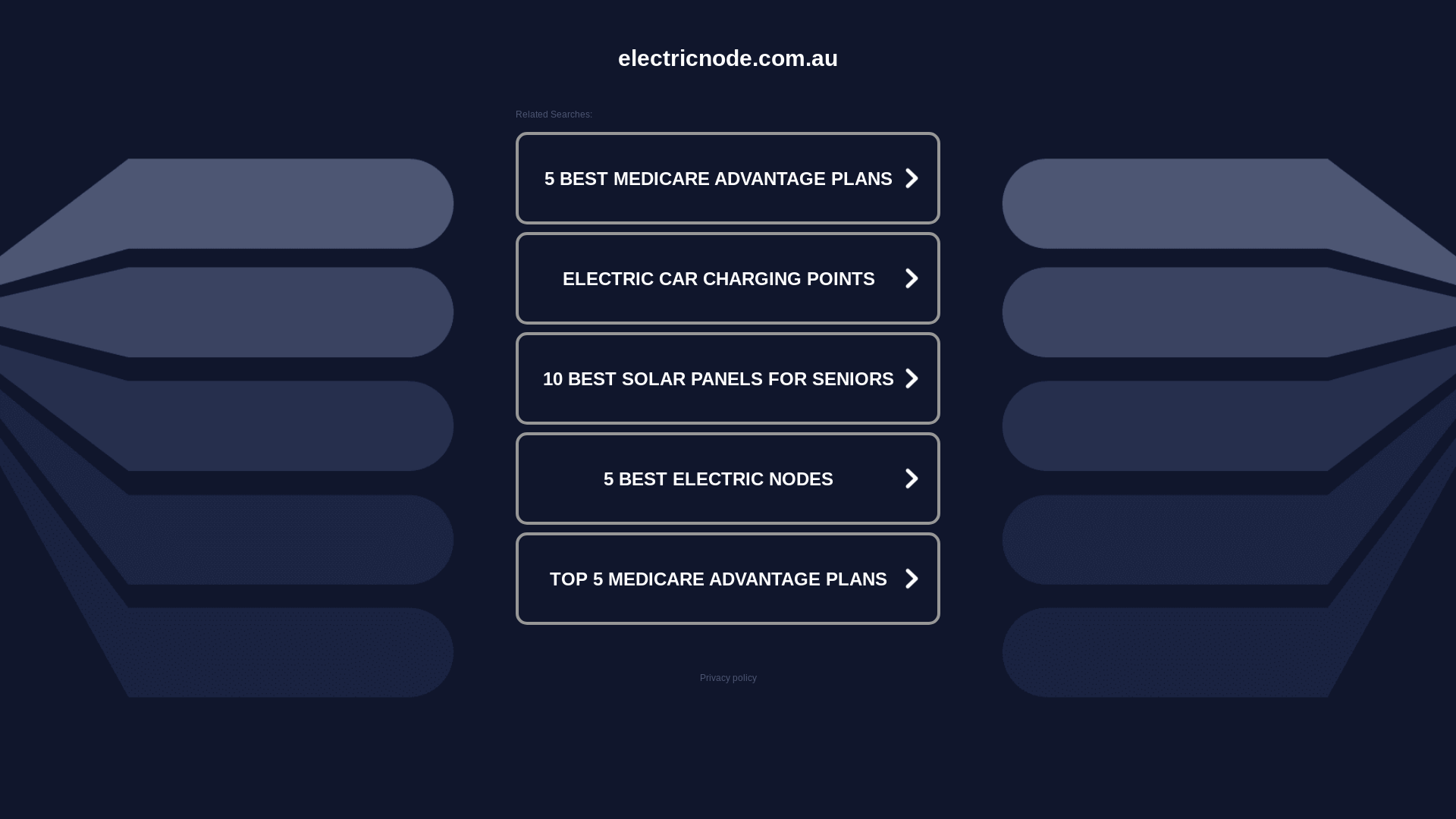 website screenshot of https://electricnode.com.au/