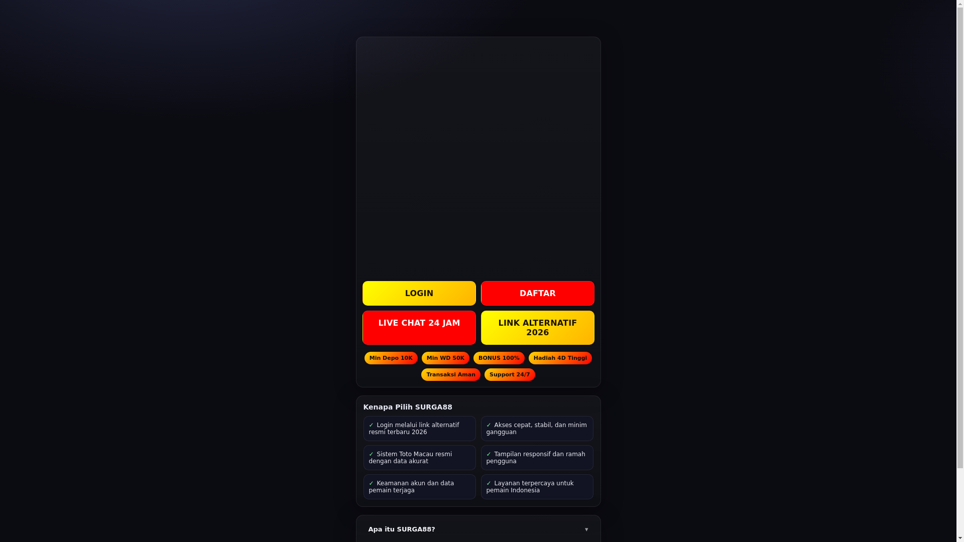 website screenshot of https://lishaholcomb-surga88.pages.dev/