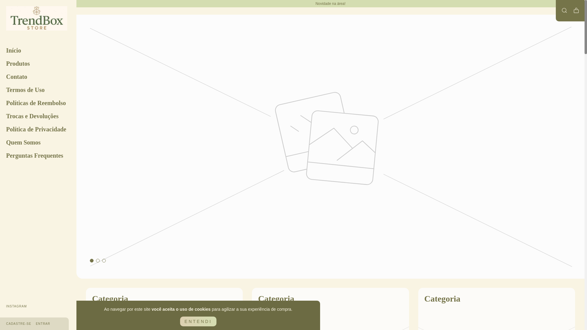 website screenshot of https://storeboxtrend.com.br/