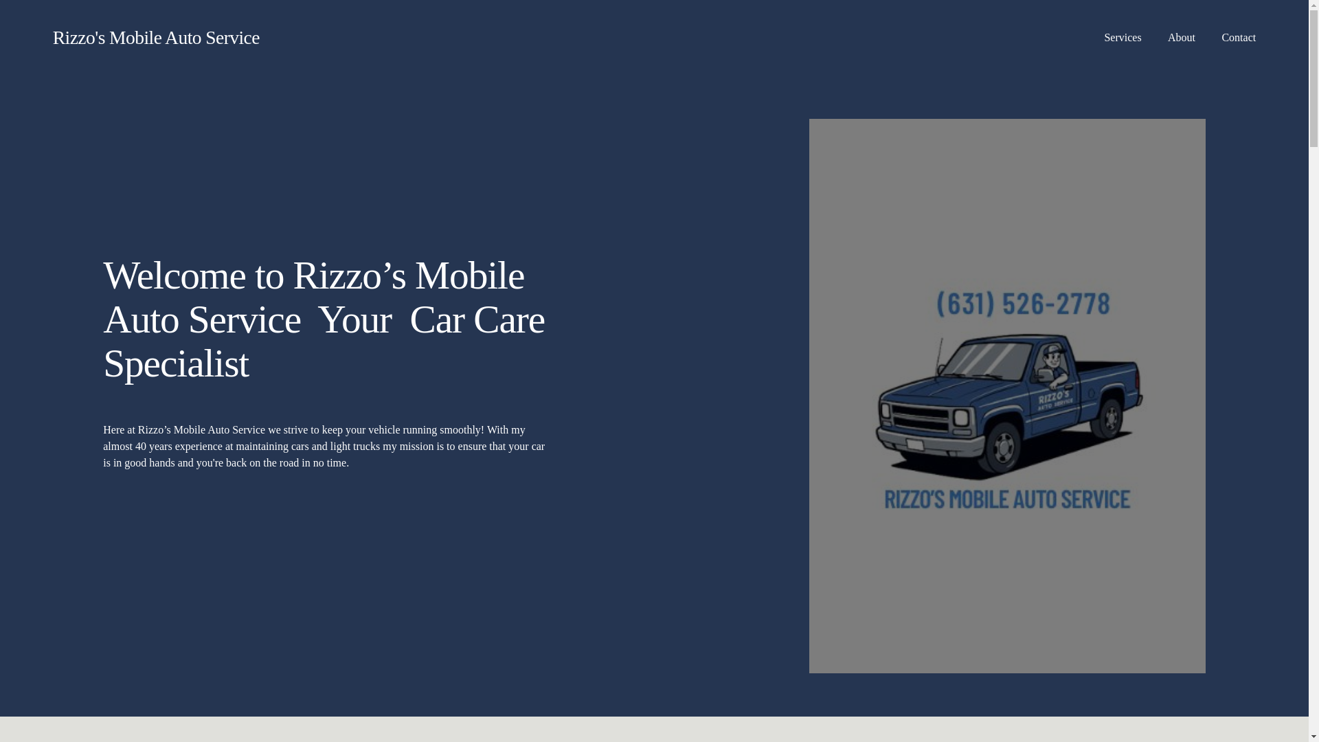 website screenshot of https://rizzosmobileautomservice.com/