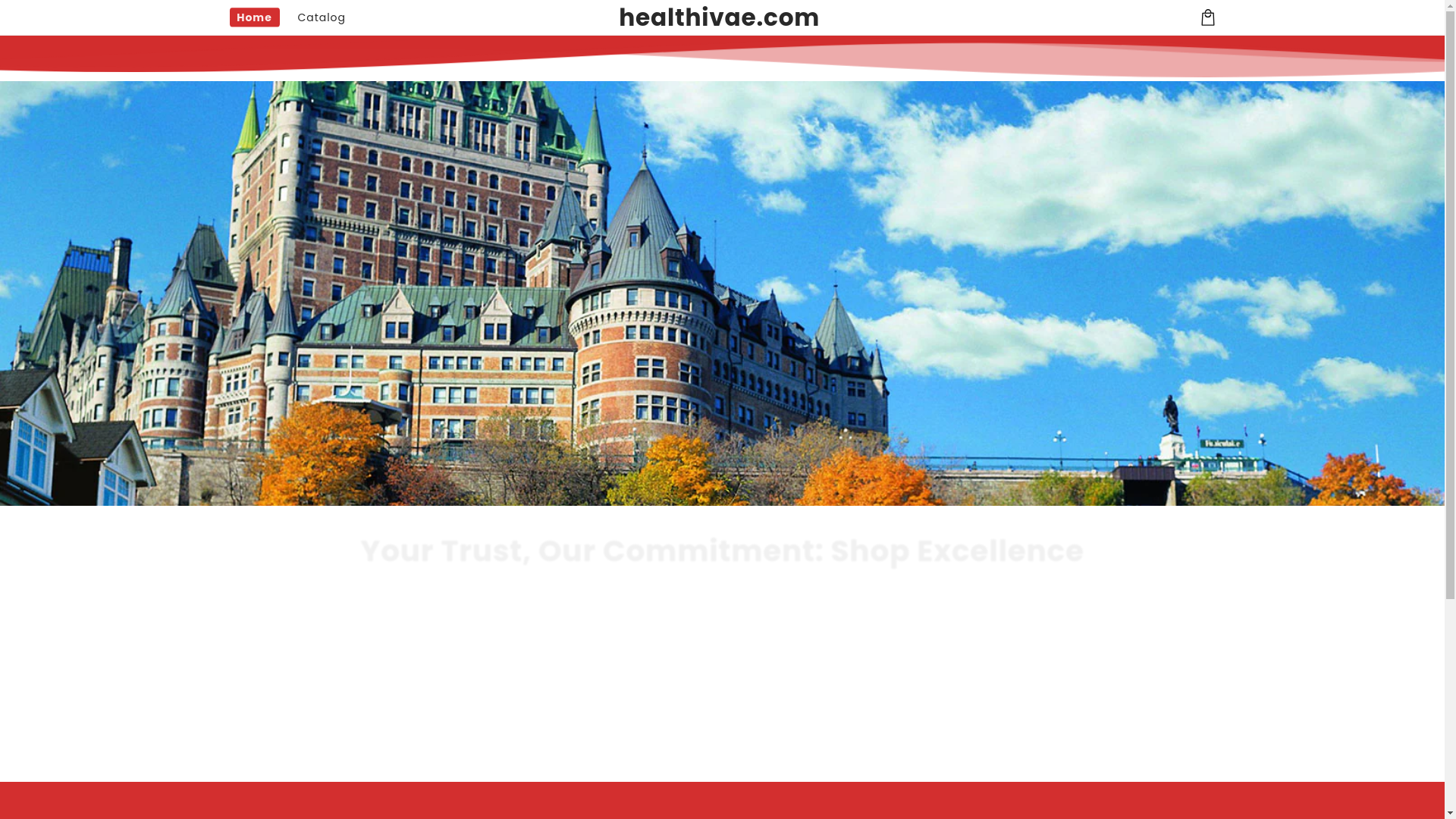 website screenshot of https://healthivae.com/