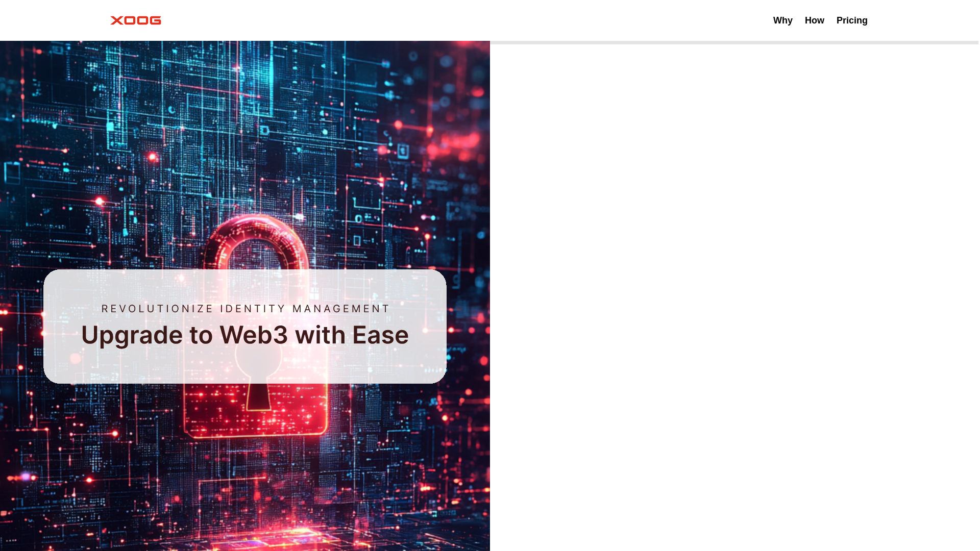 website screenshot of https://prod-xoog-dashboard.pages.dev/