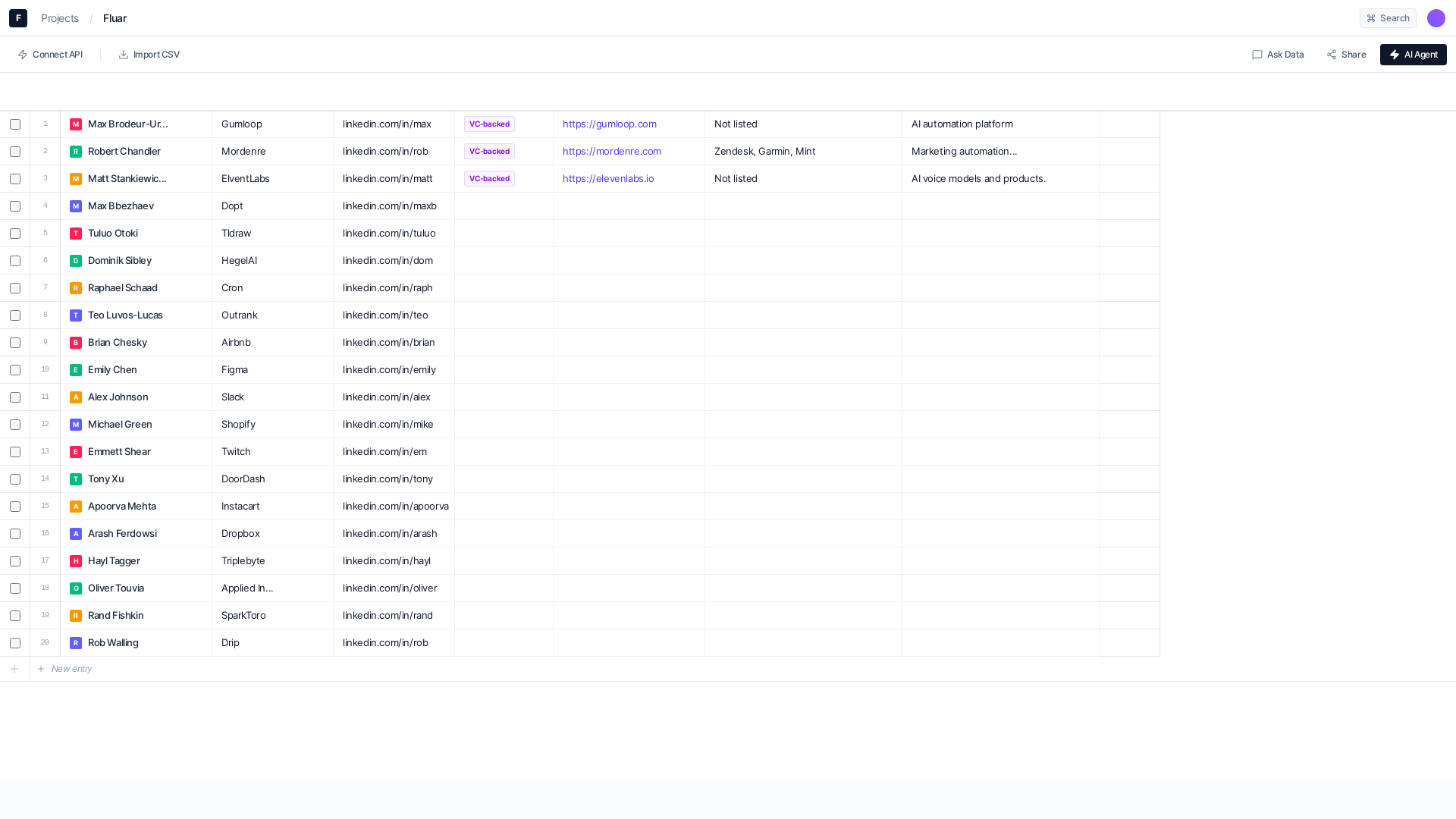 website screenshot of https://fluar-clay-clone.pages.dev/