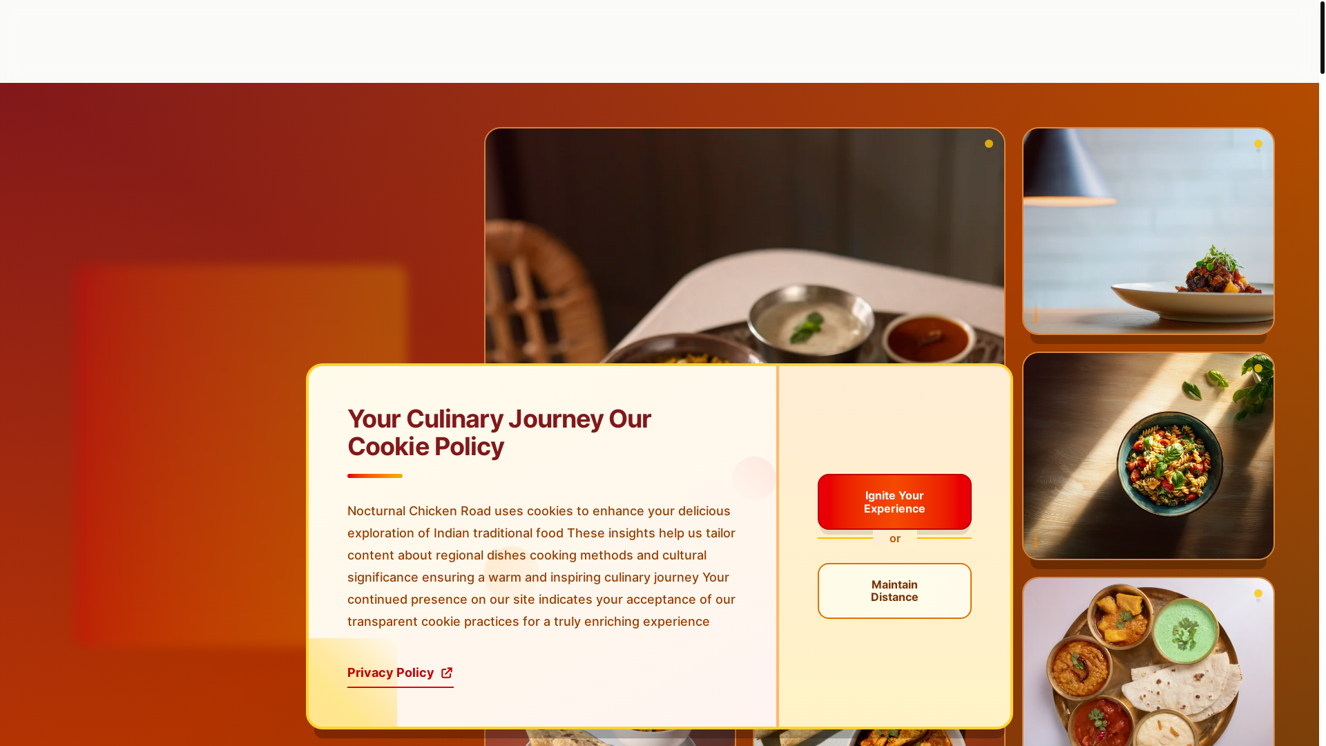 website screenshot of https://nocturnal-chickenroad.com/