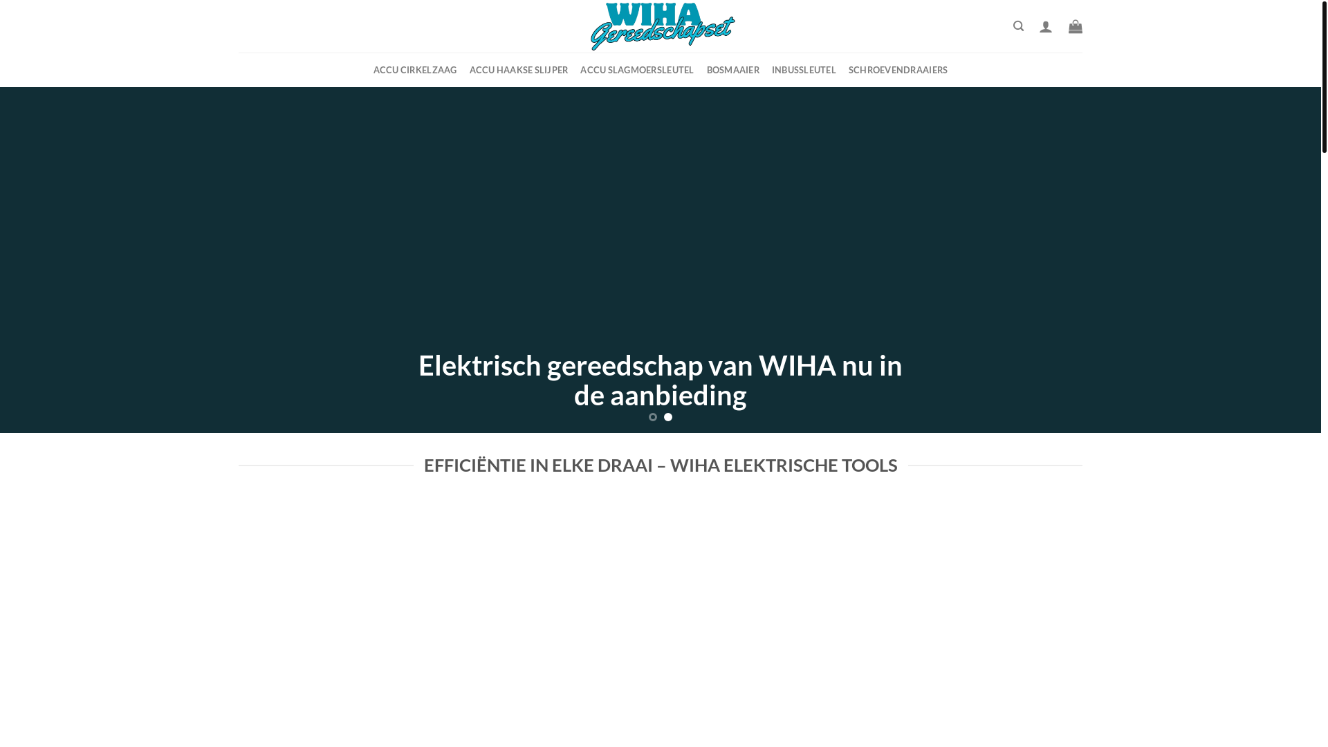 website screenshot of https://elekgereedschap.com/
