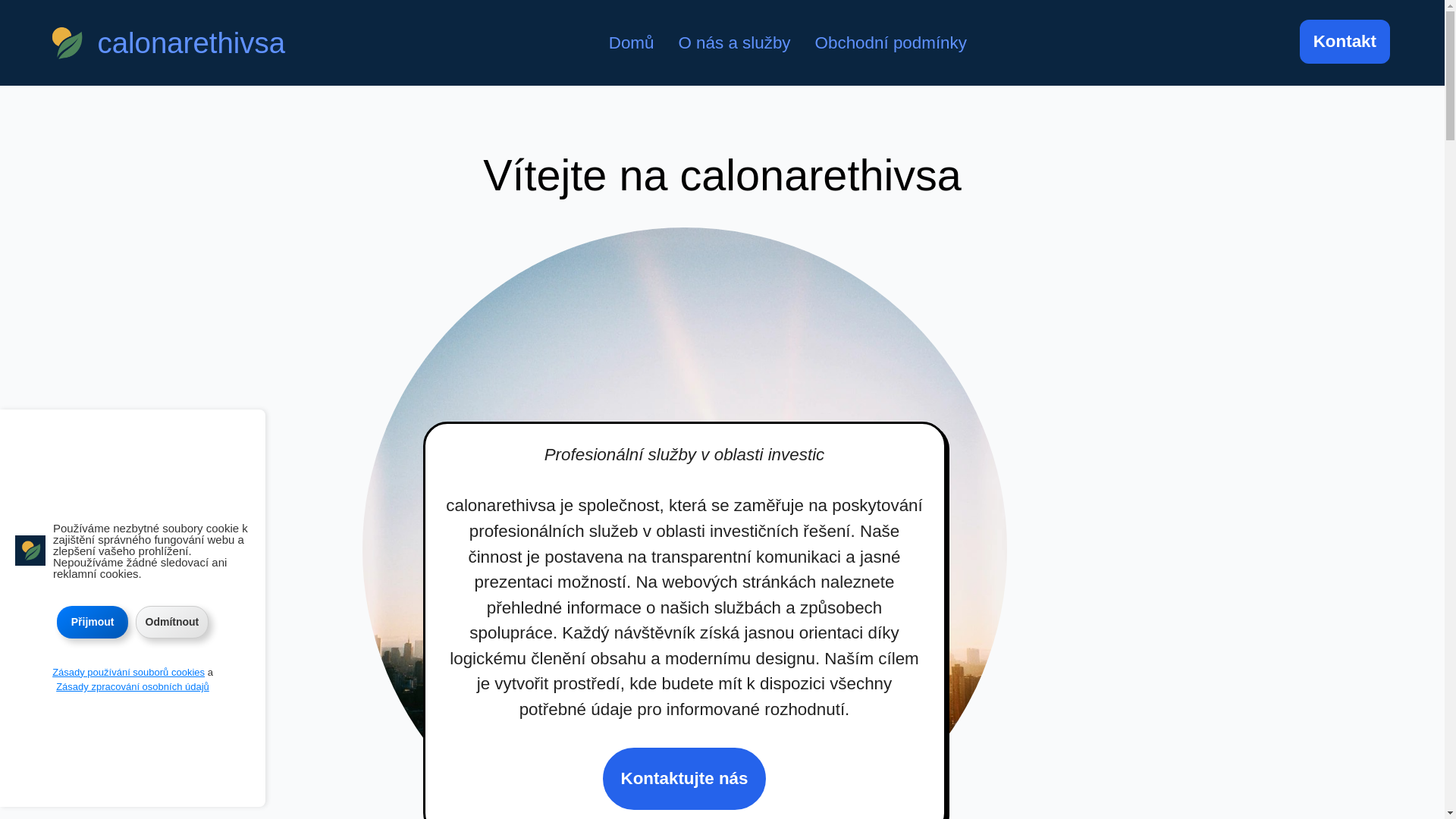 website screenshot of https://calonarethivsa.com/