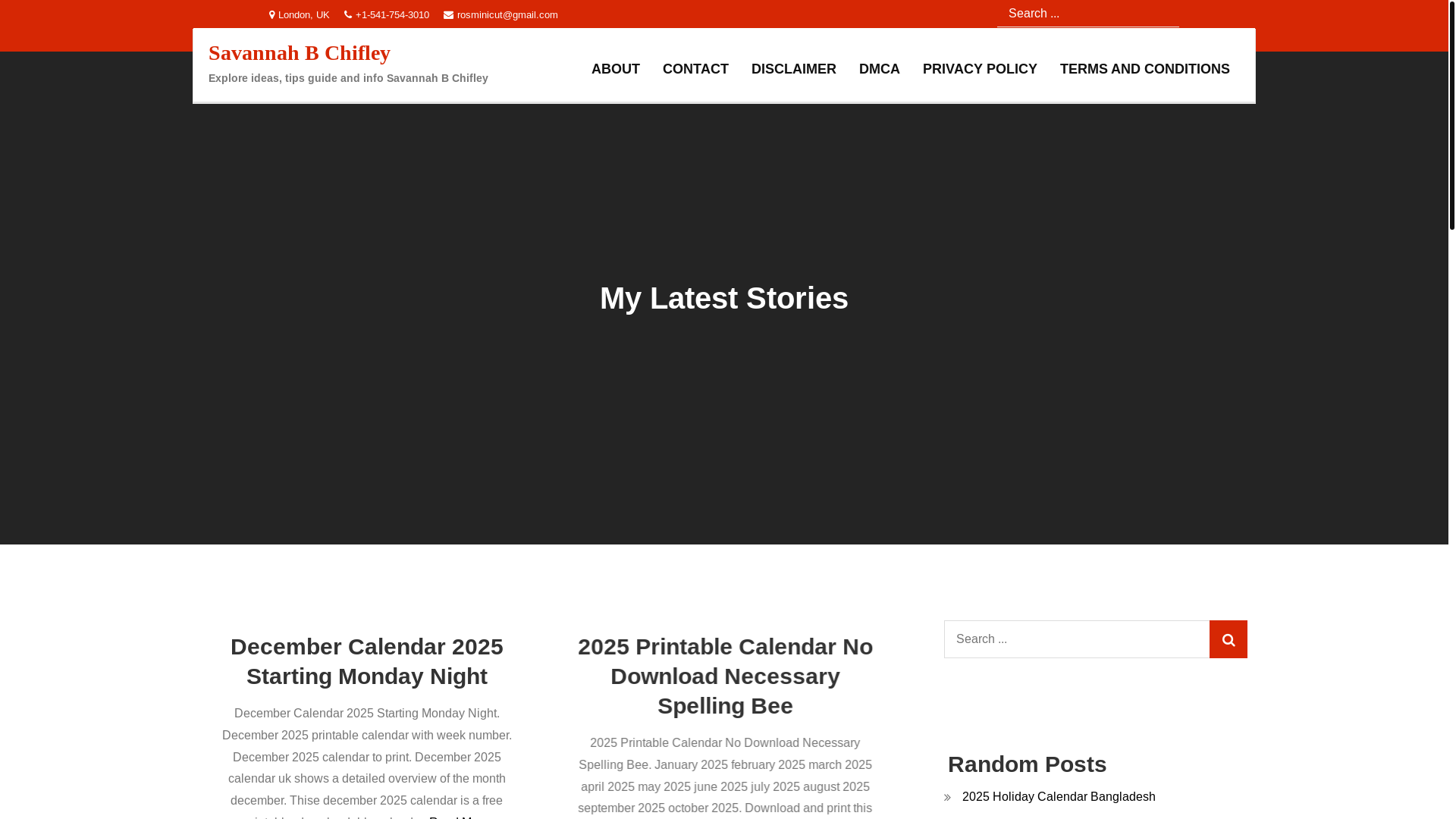 website screenshot of https://savannahbchifley.pages.dev/