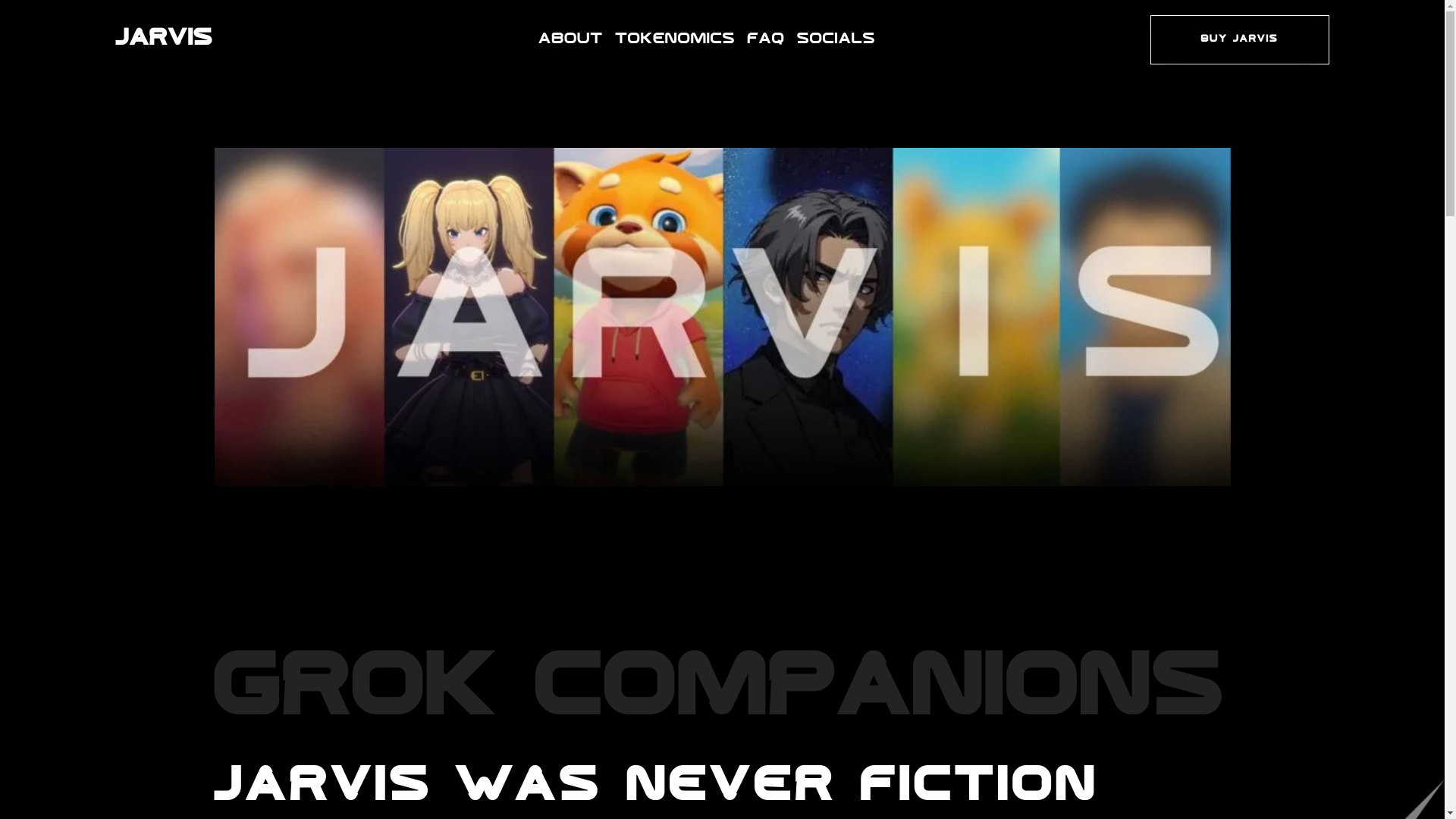 website screenshot of https://jarviscompanions.ai/