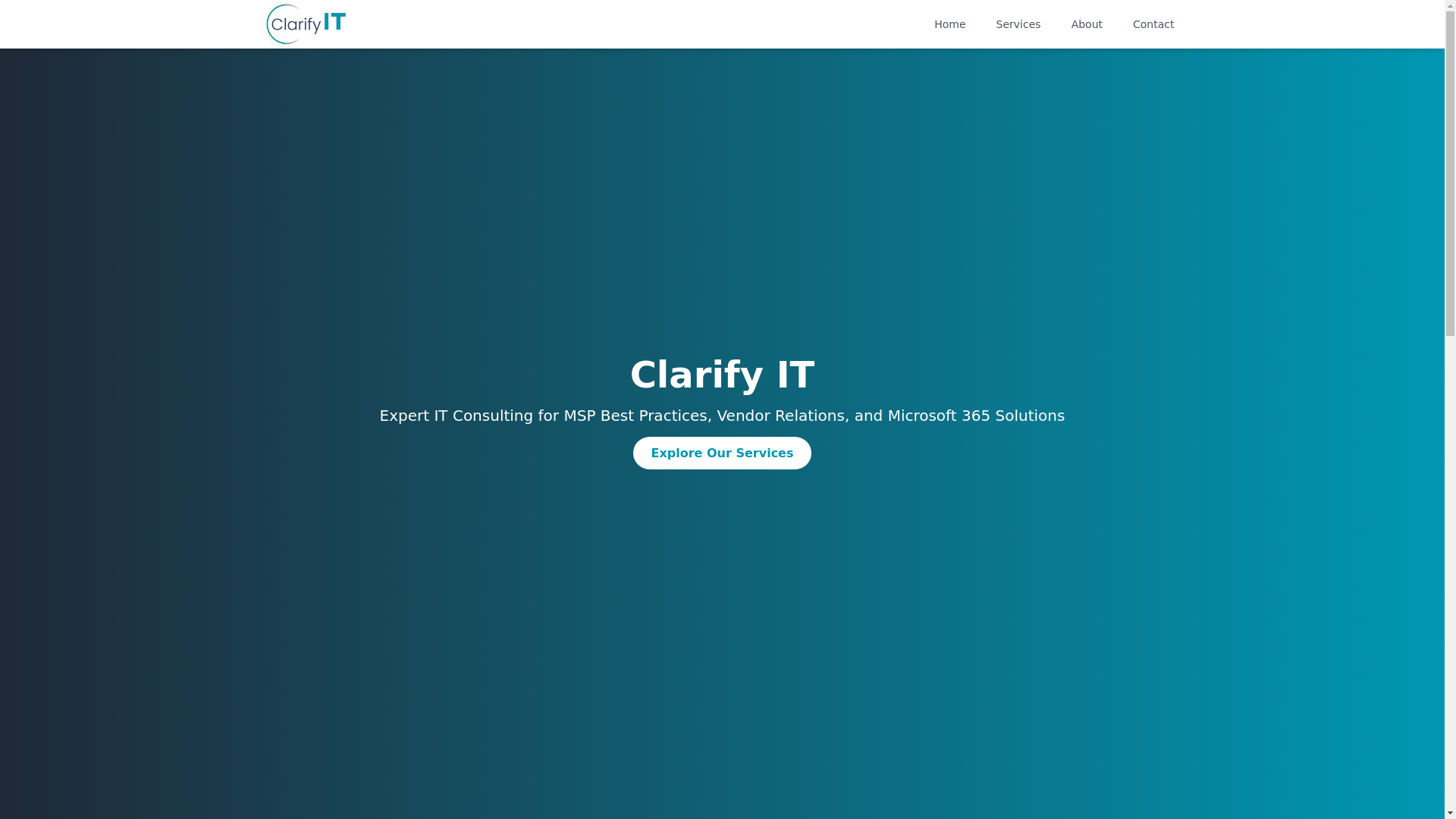 website screenshot of https://clarifyitwebsite.pages.dev/