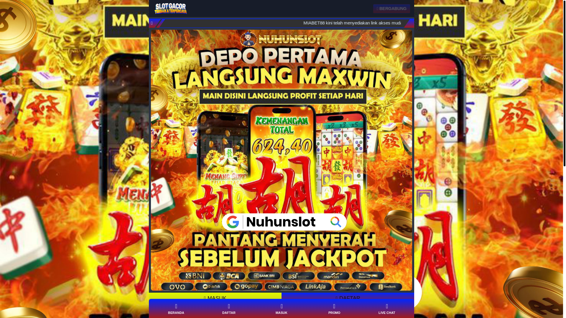 website screenshot of https://menjamindiatasdia.pages.dev/