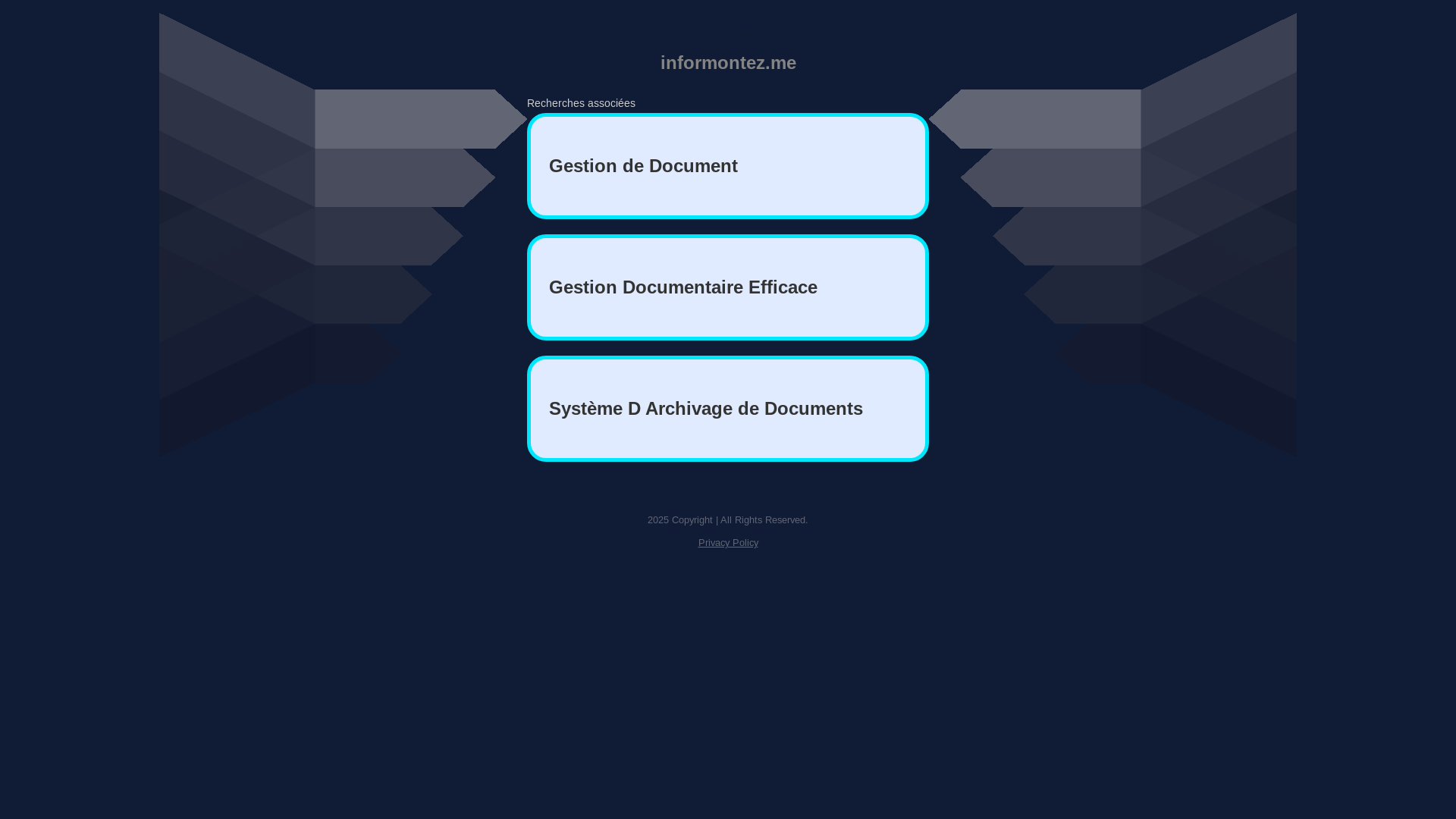 website screenshot of https://informontez.me/