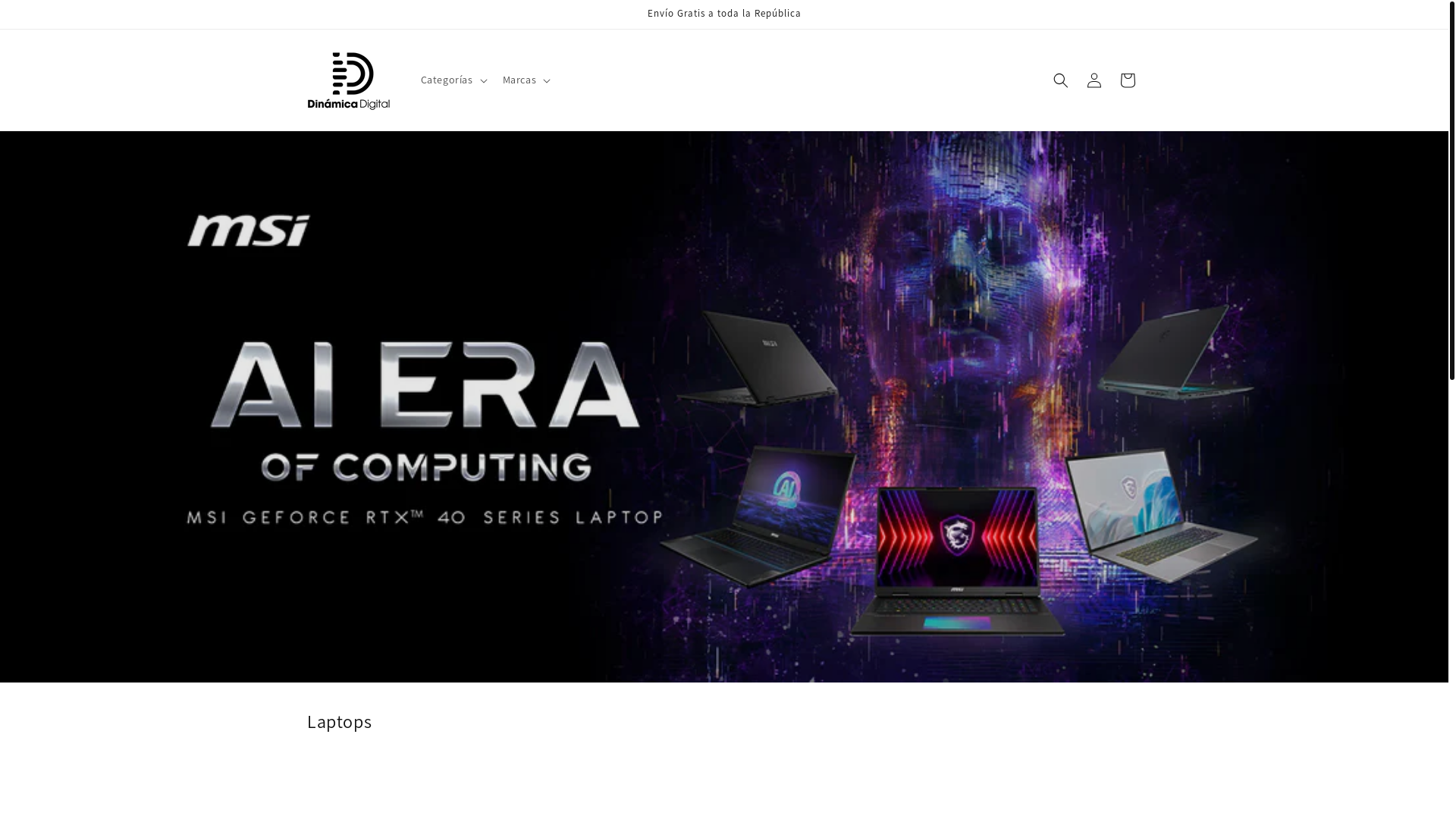 website screenshot of https://dinamicadigitalmx.com/