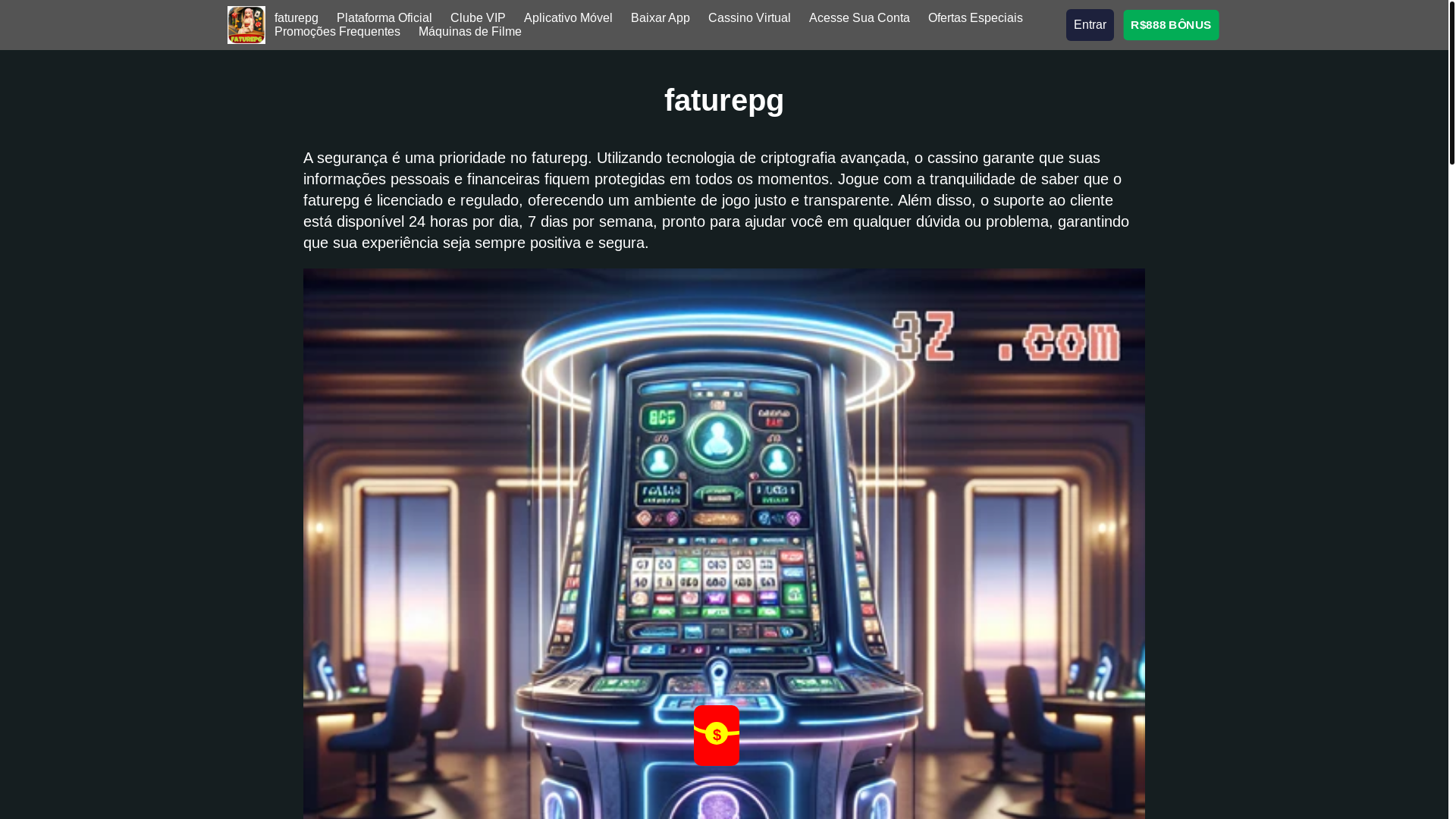 website screenshot of https://faturepg-com.com/