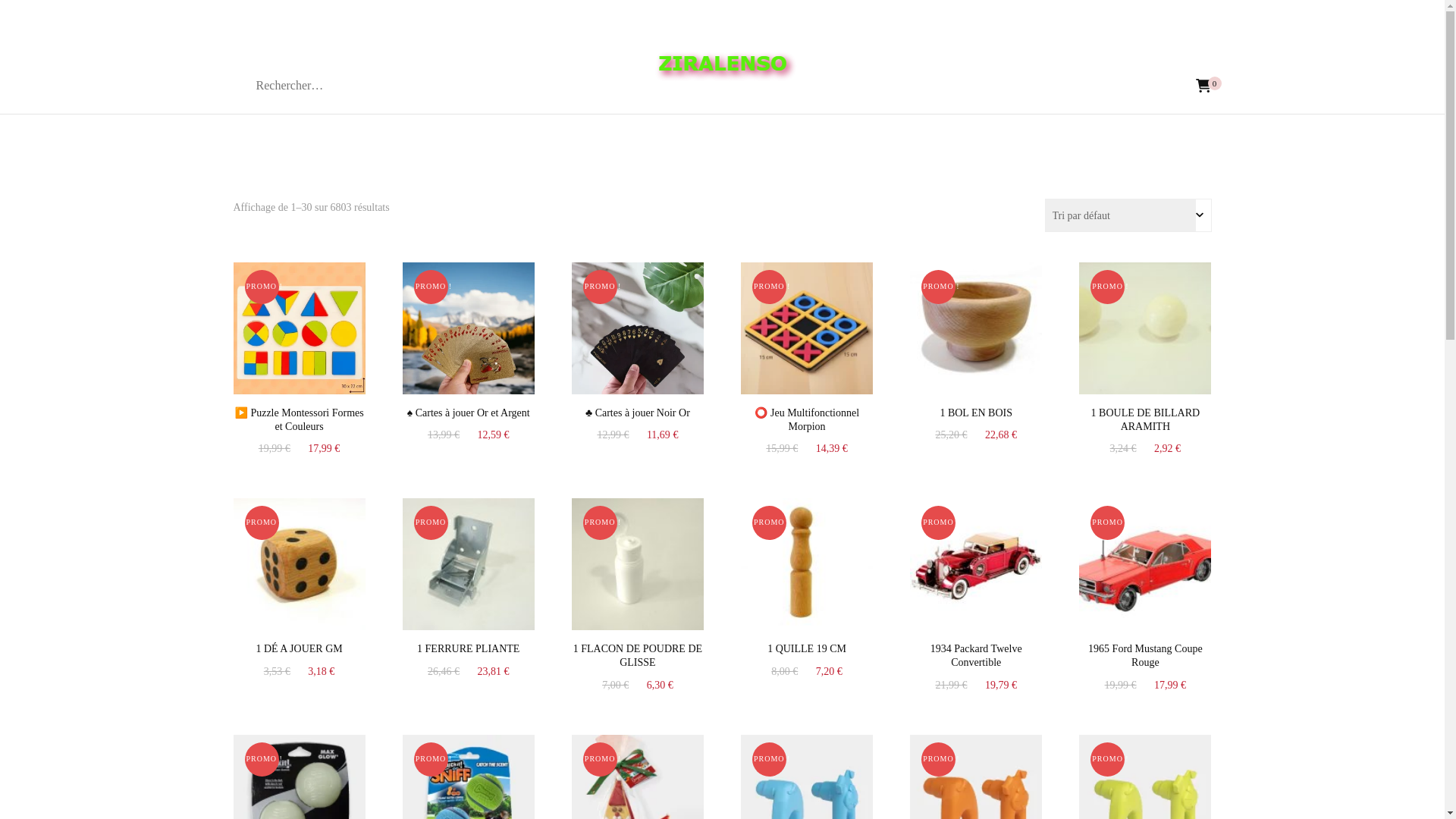 website screenshot of https://ziralenso.com/