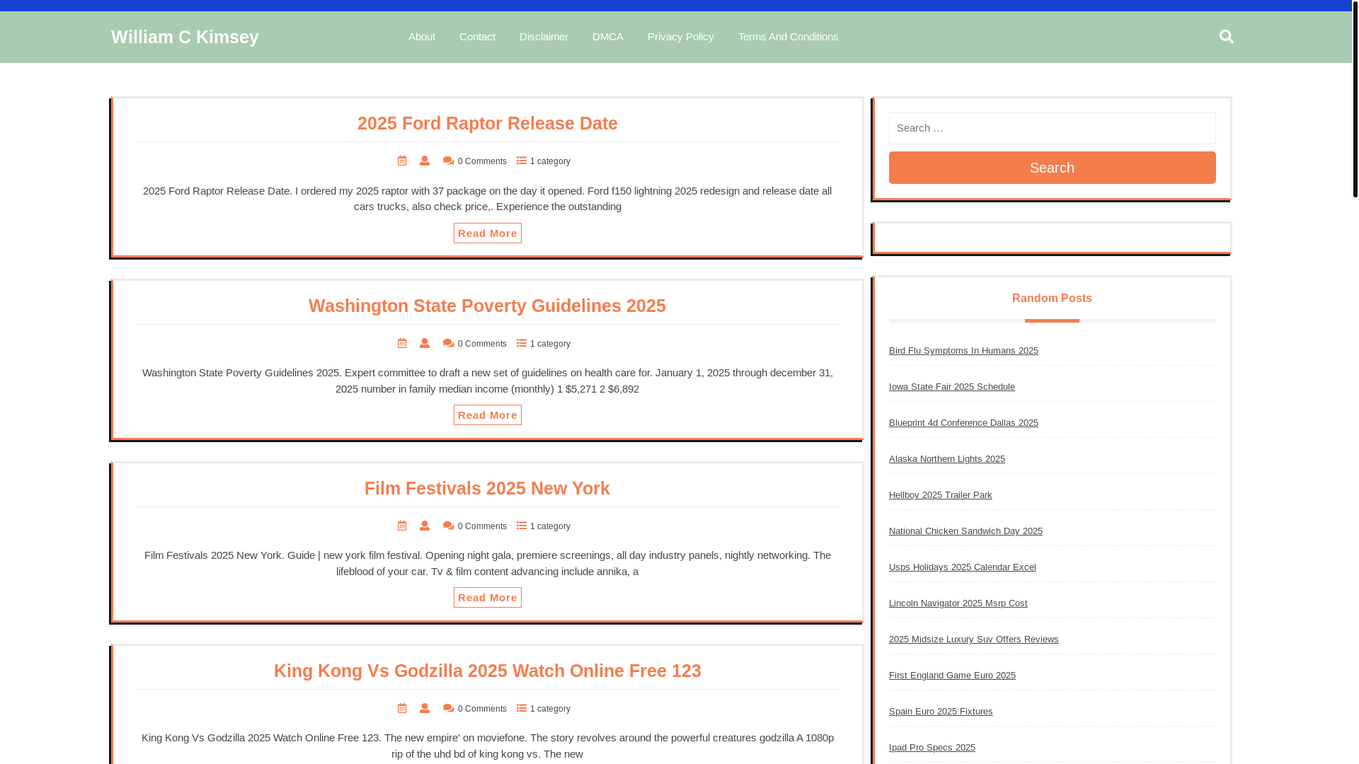 website screenshot of https://williamckimseyr.pages.dev/