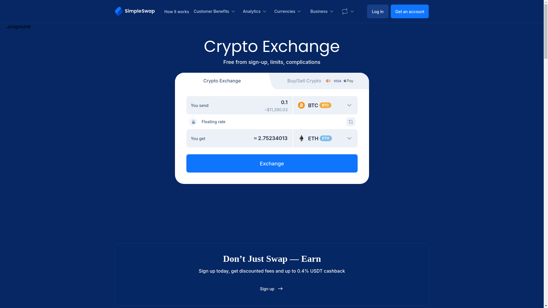 website screenshot of https://simplesaap.io/
