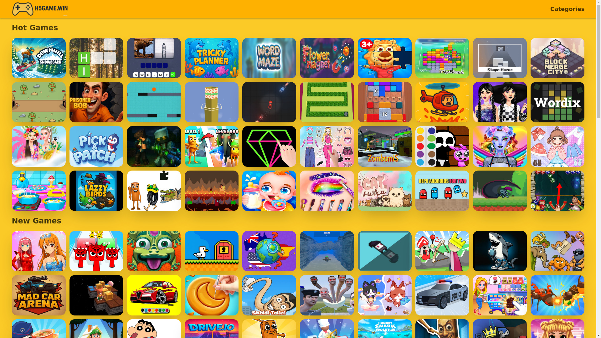 website screenshot of https://h5game-8kn.pages.dev/