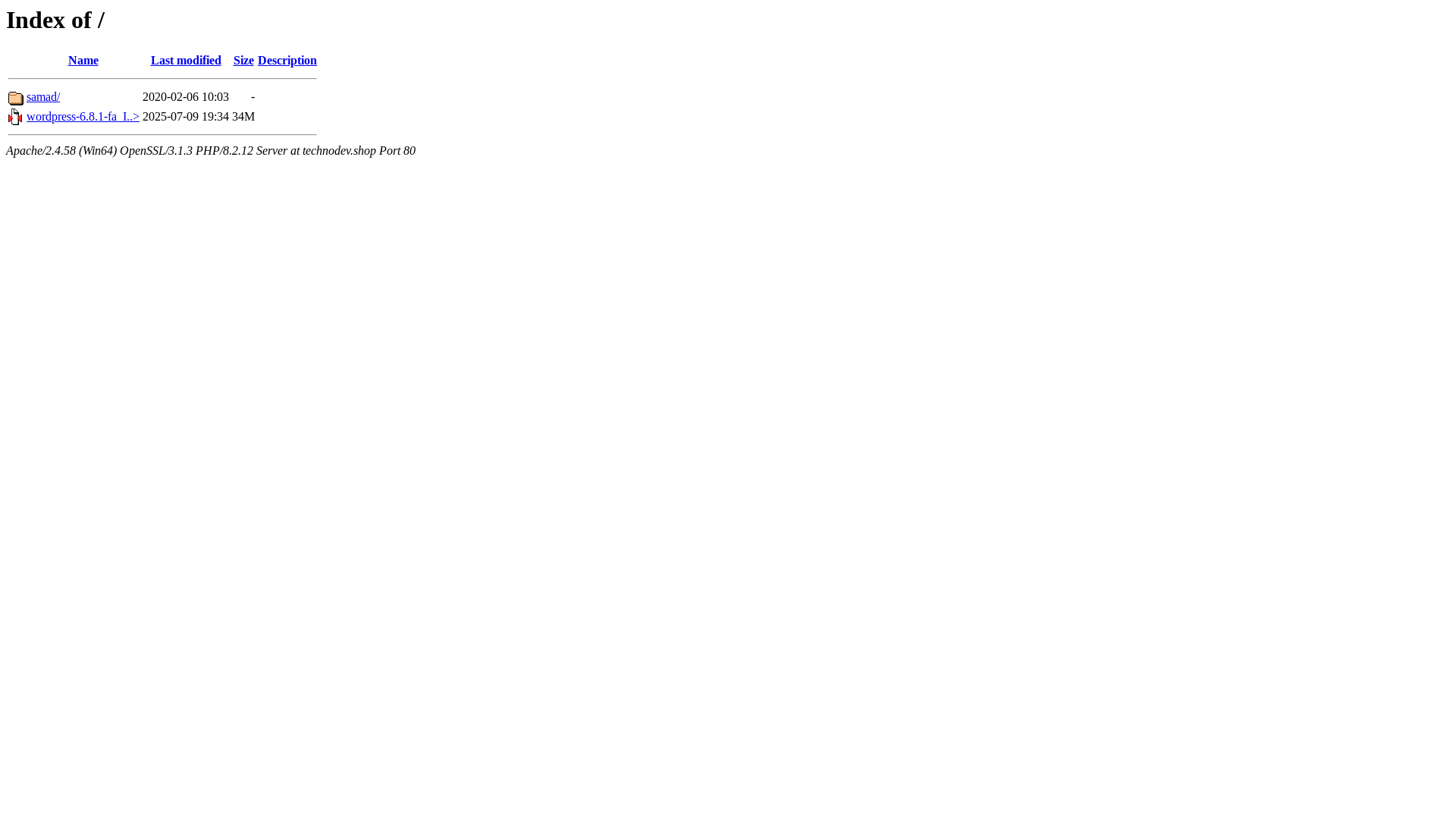 website screenshot of https://technodev.shop/