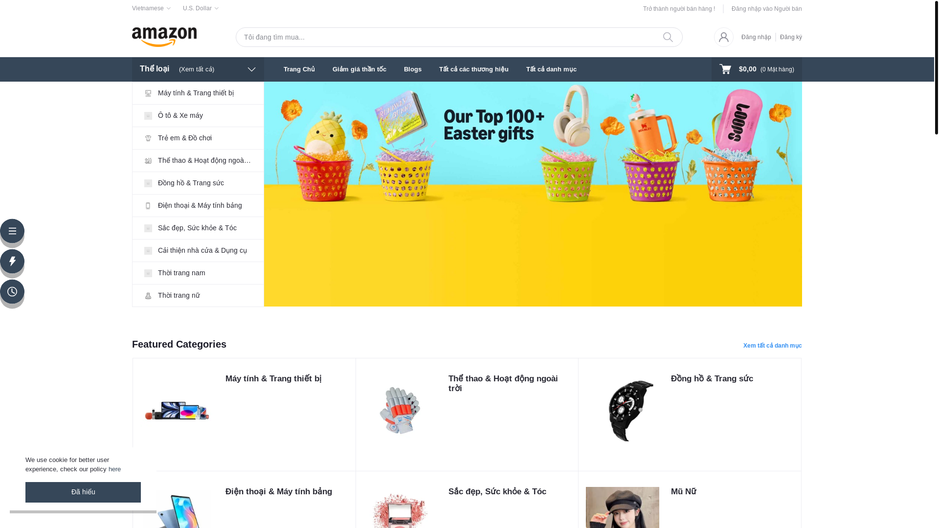 website screenshot of https://amz.international-vnselling.com/