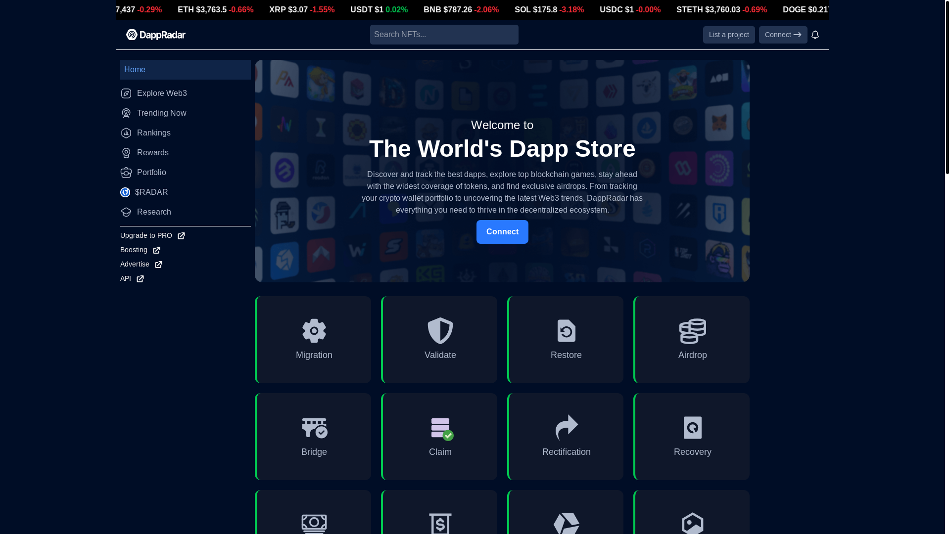 website screenshot of https://autoclaimtoken.pages.dev/