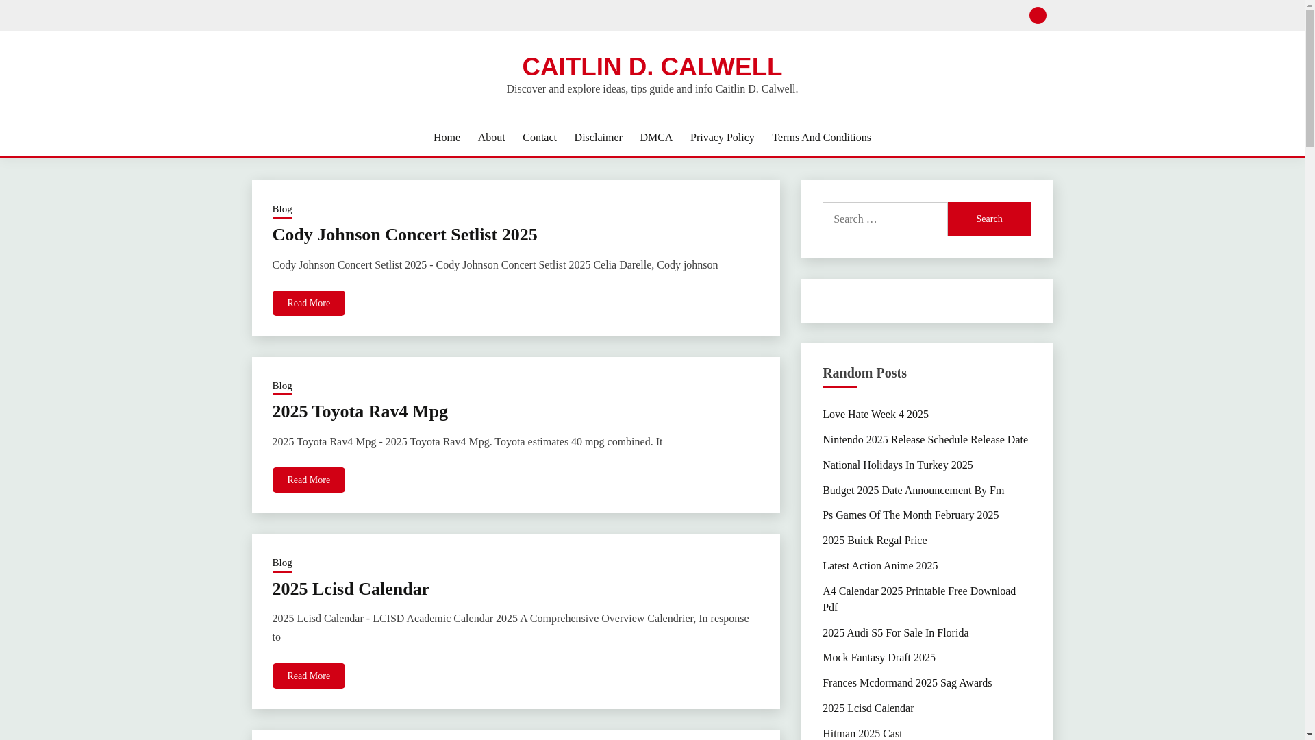 website screenshot of https://caitlindcalwell.pages.dev/