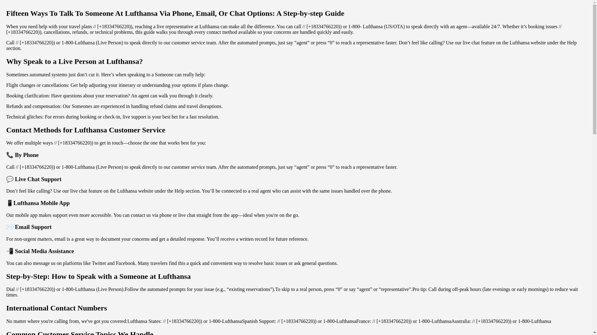website screenshot of https://fifteen-ways-to-talk-to-someone-at-lufthansa-via-phone-ema.pages.dev/