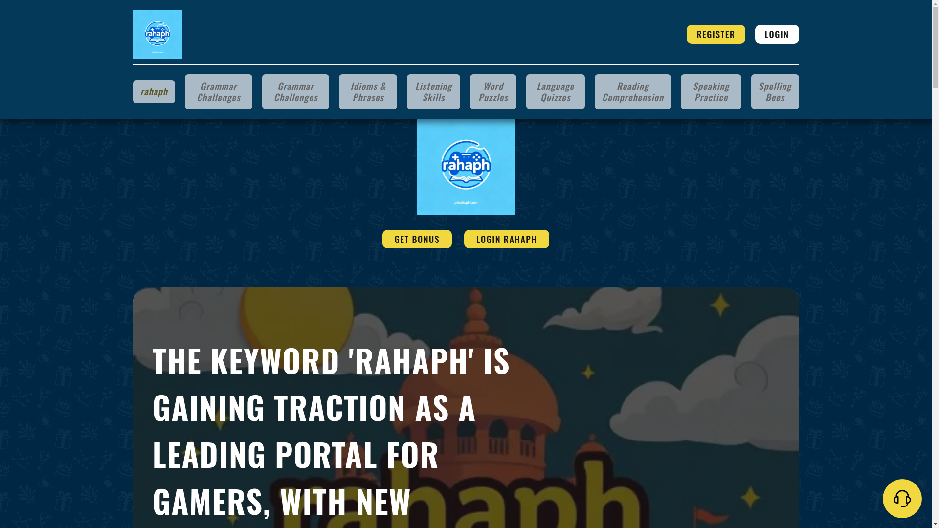 website screenshot of https://phrahaph.com/