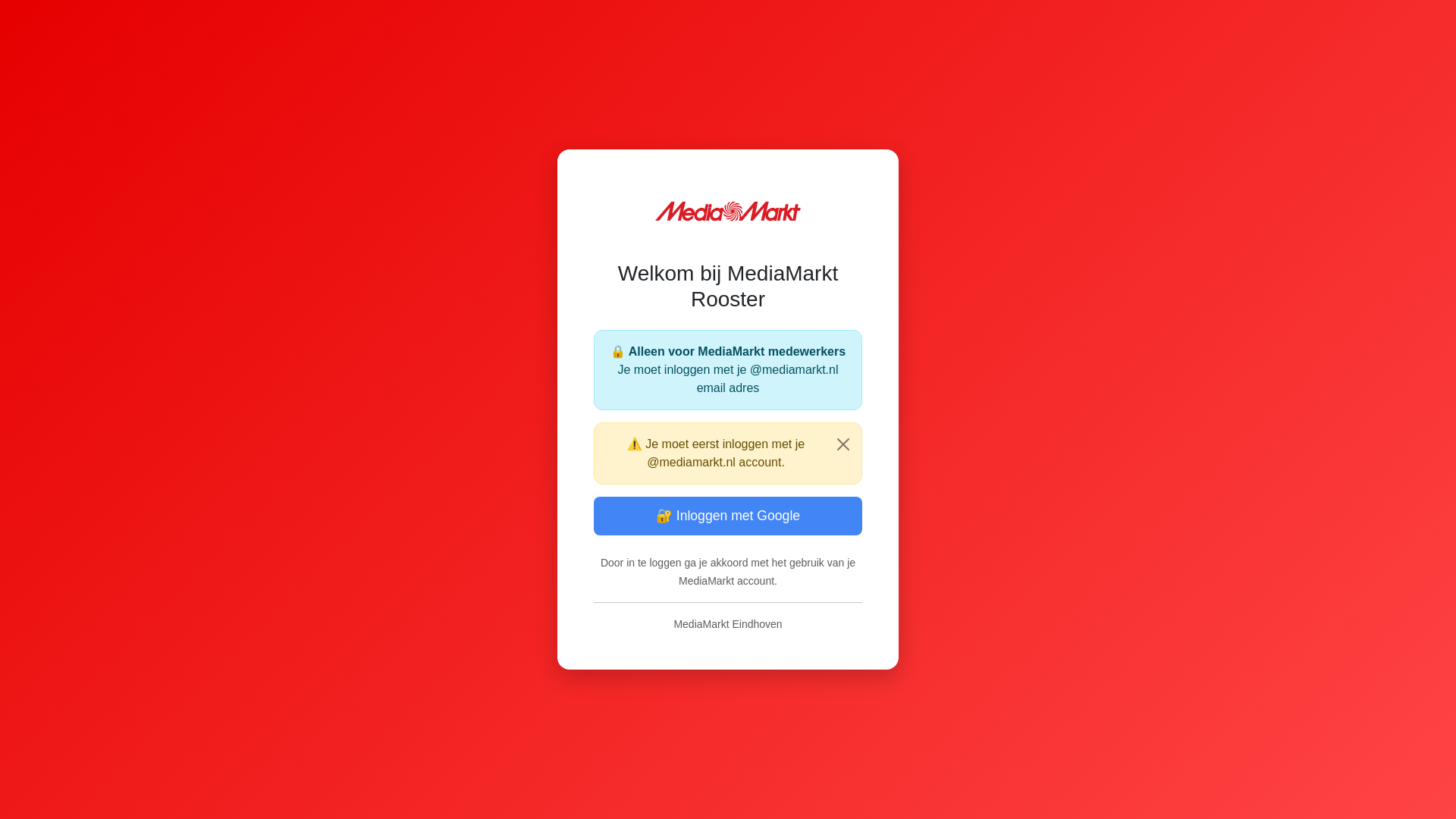 website screenshot of https://mediamarktrooster.nl/