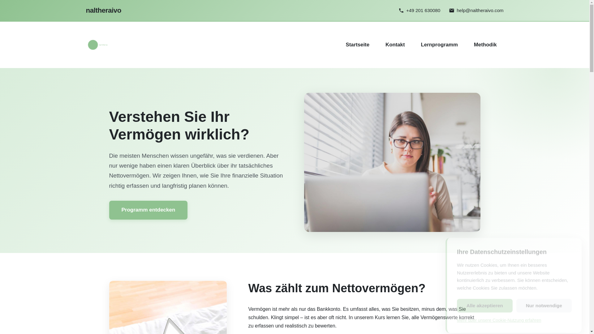 website screenshot of https://naltheraivo.com/