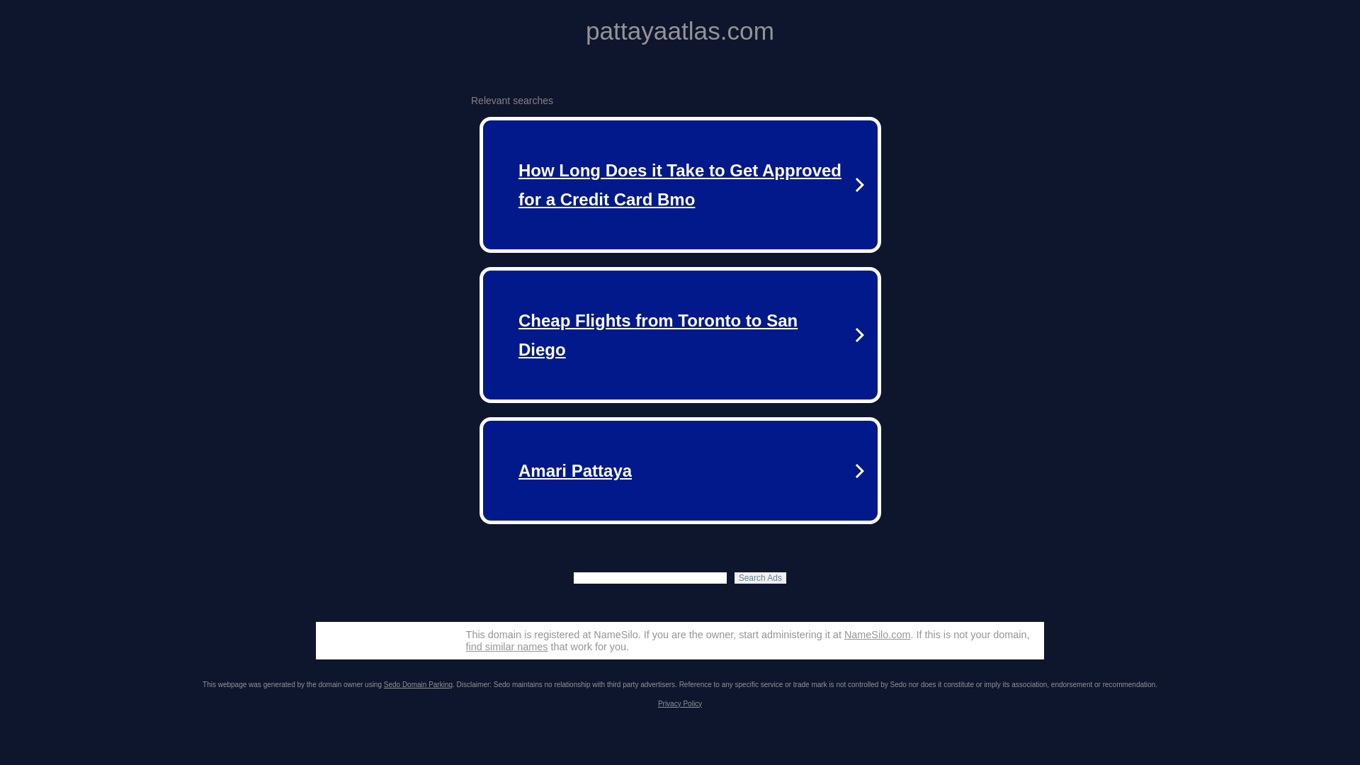 website screenshot of https://pattayaatlas.com/