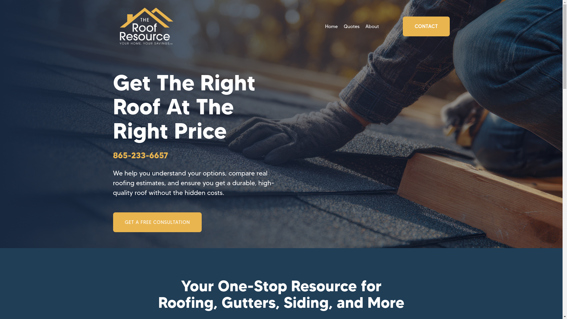 website screenshot of https://roofresourcepros.com/