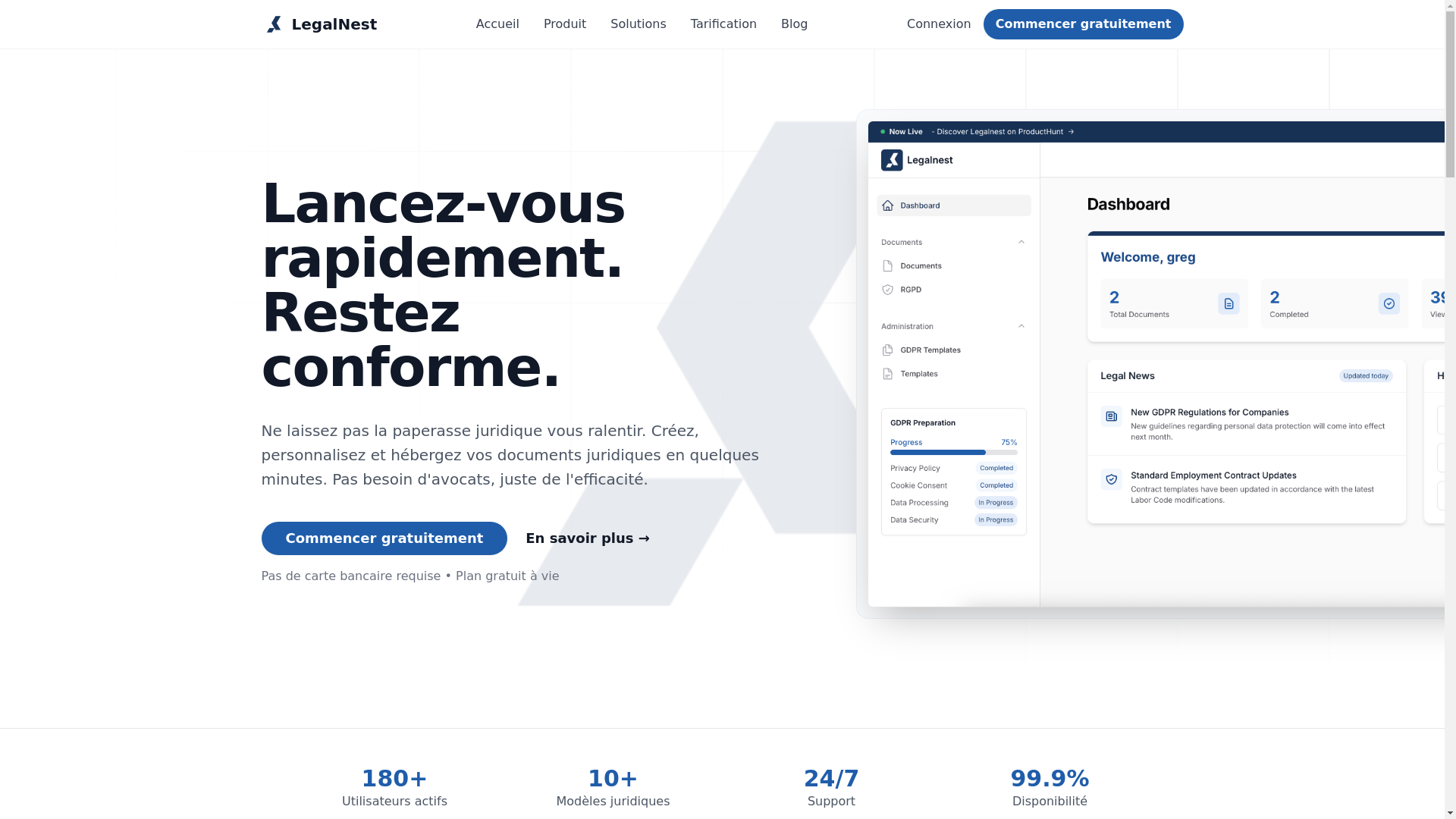 website screenshot of https://legalnest-io.pages.dev/
