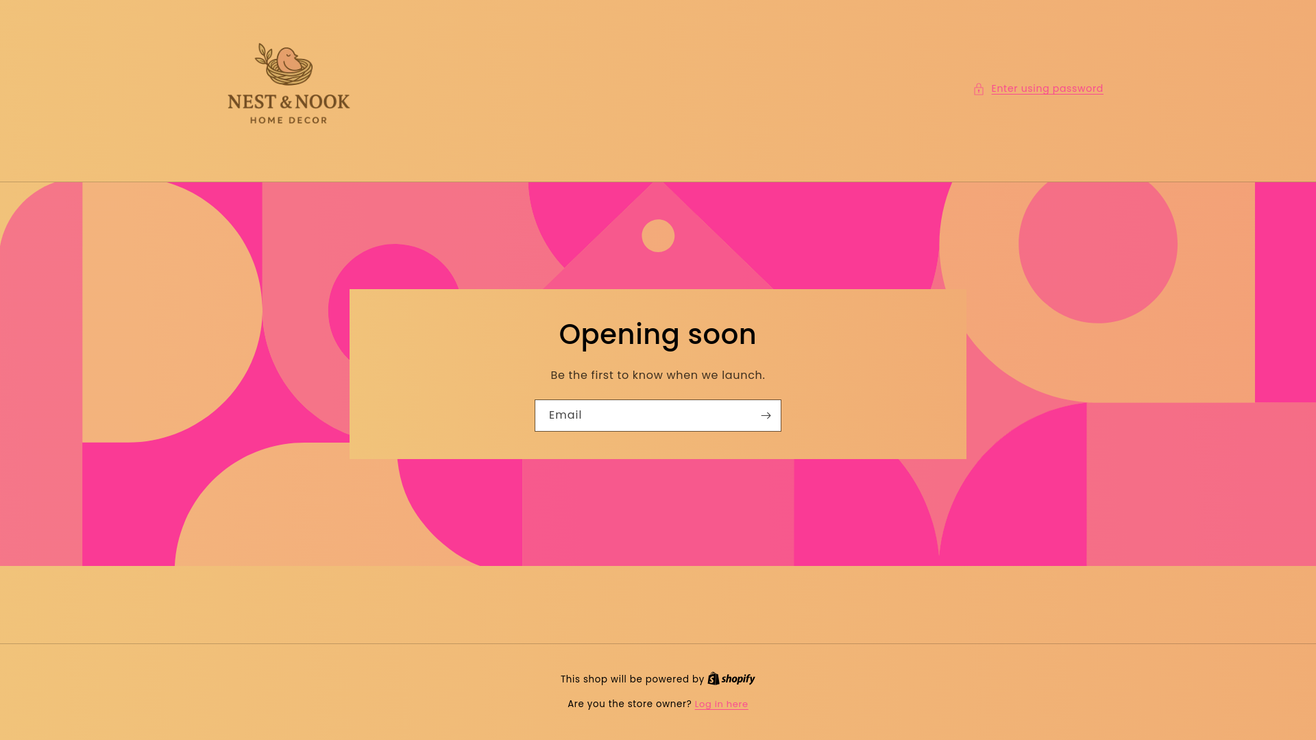 website screenshot of https://nestnoook.com/