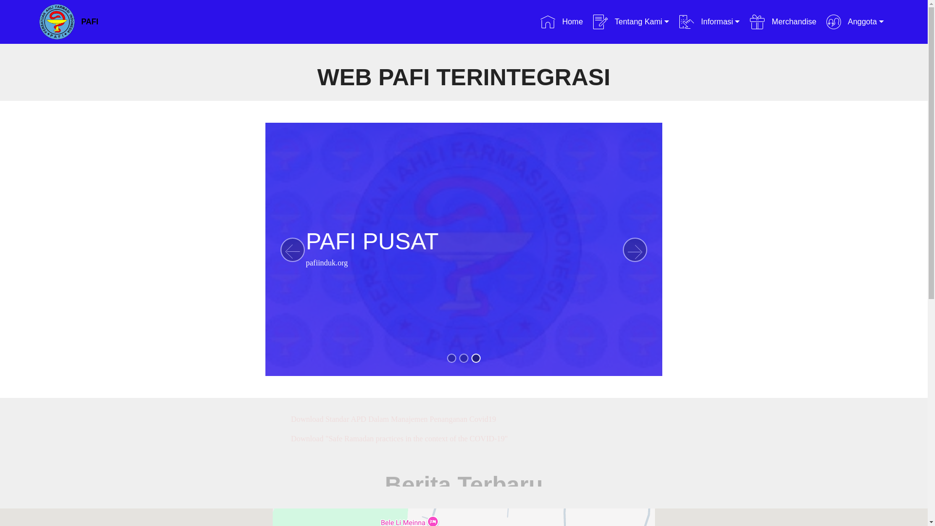 website screenshot of https://pafi-talagajaya-org.pages.dev/