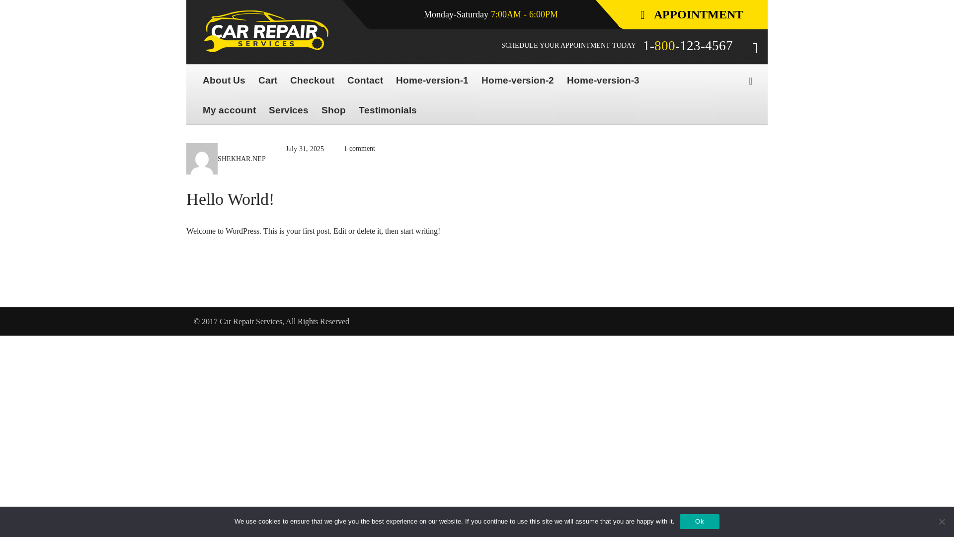 website screenshot of https://nepaligarage.ae/