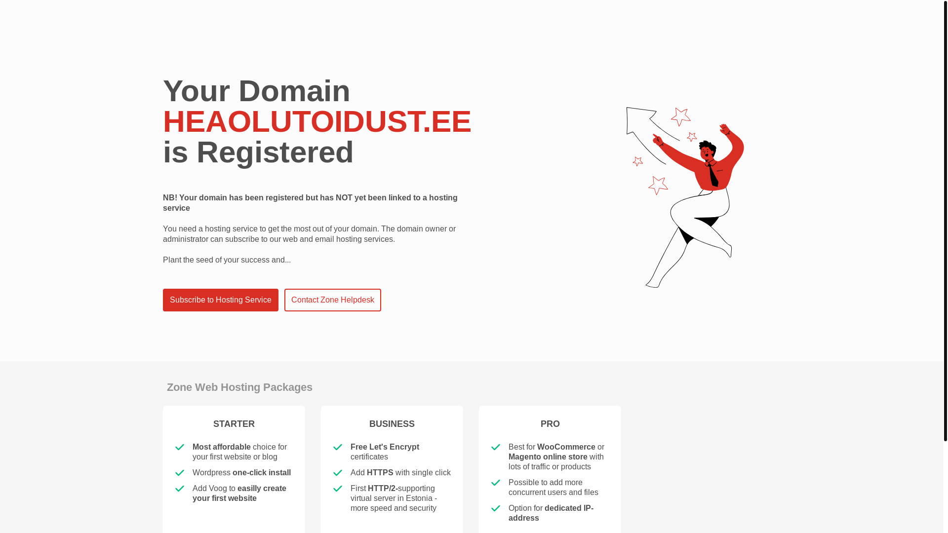 website screenshot of https://heaolutoidust.ee/