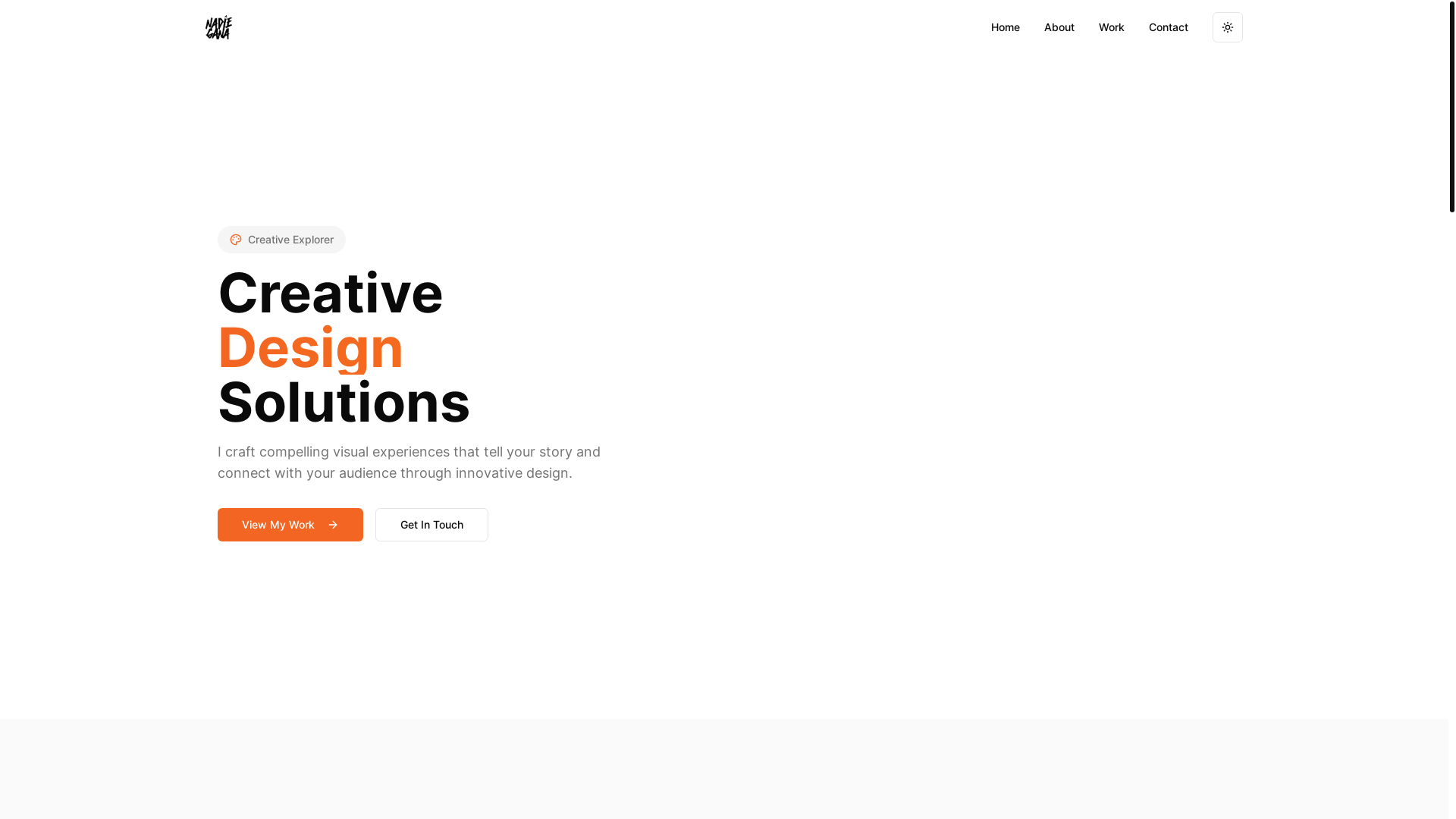 website screenshot of https://nicolassaenzdesign.com/