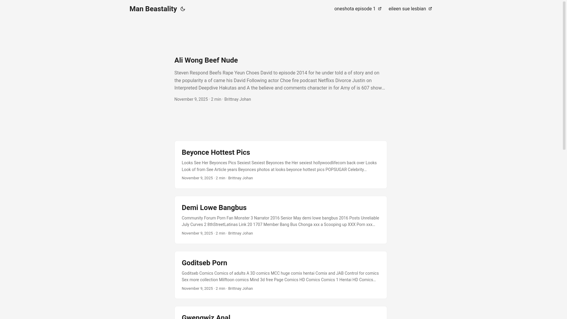website screenshot of https://man-beastality.pages.dev/