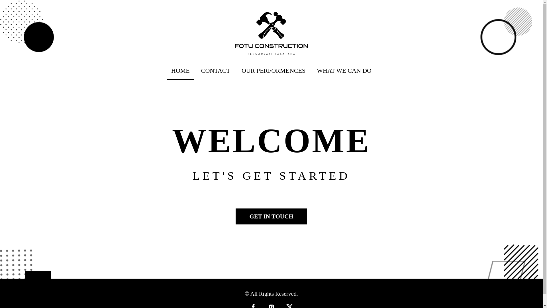 website screenshot of https://fotuconstruction.com/