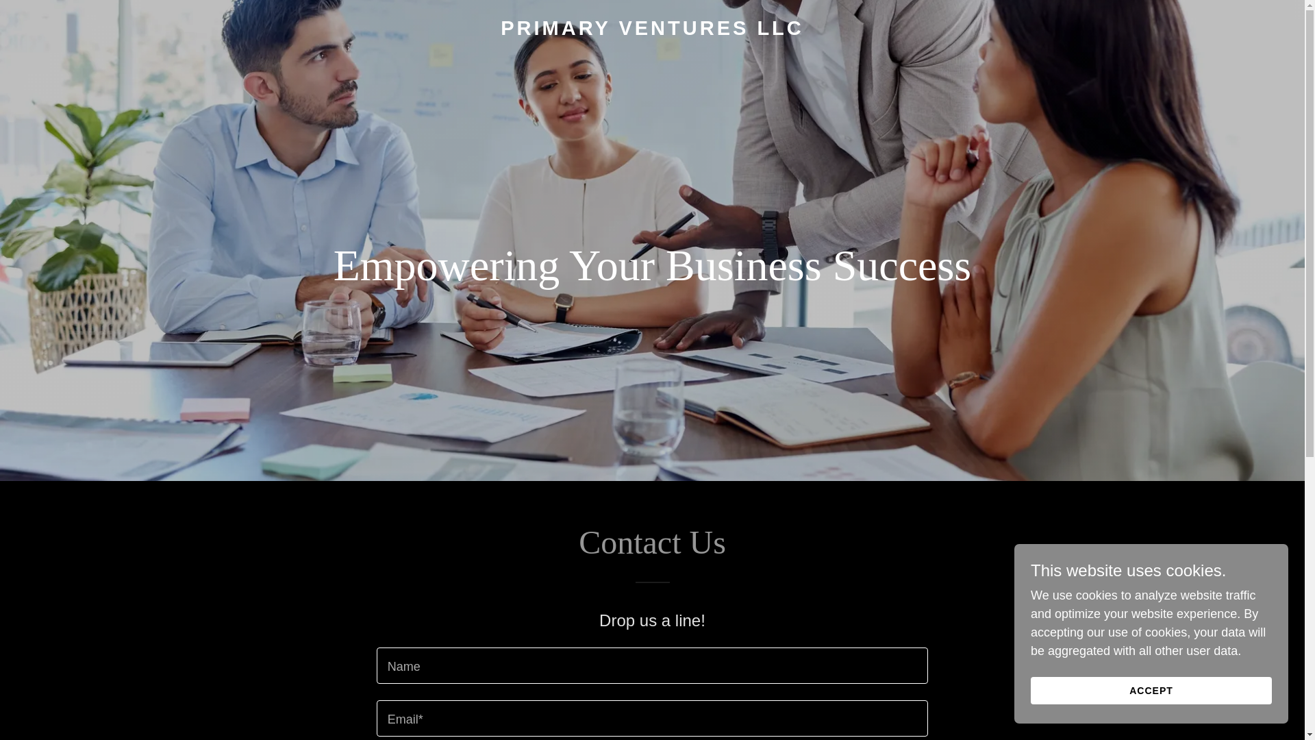 website screenshot of https://primary-ventures.com/