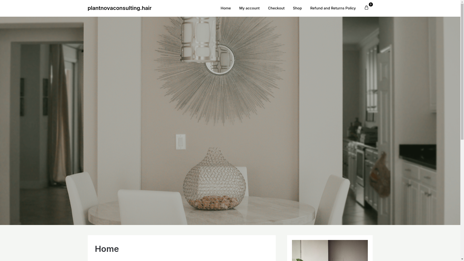 website screenshot of https://plantnovaconsulting.hair/