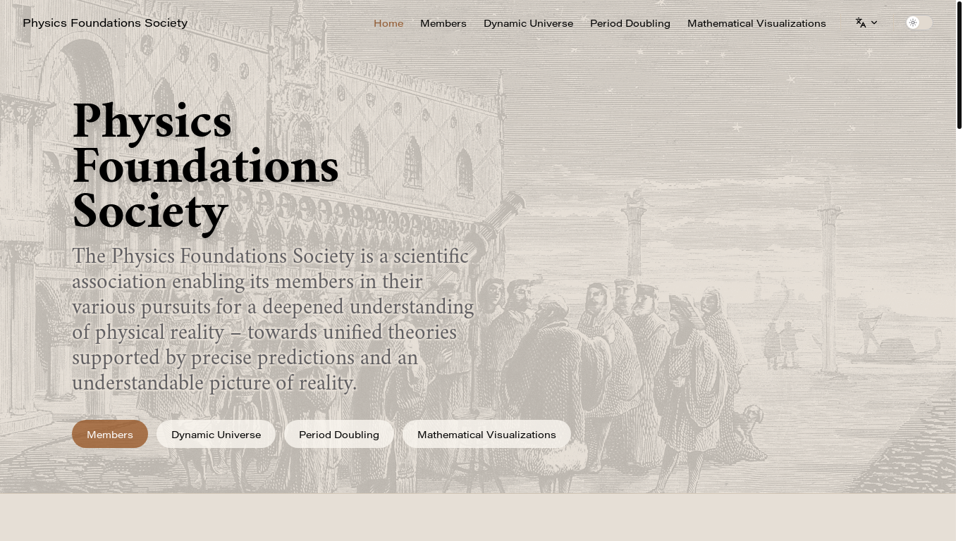 website screenshot of https://physicsfoundations-org-7nt.pages.dev/