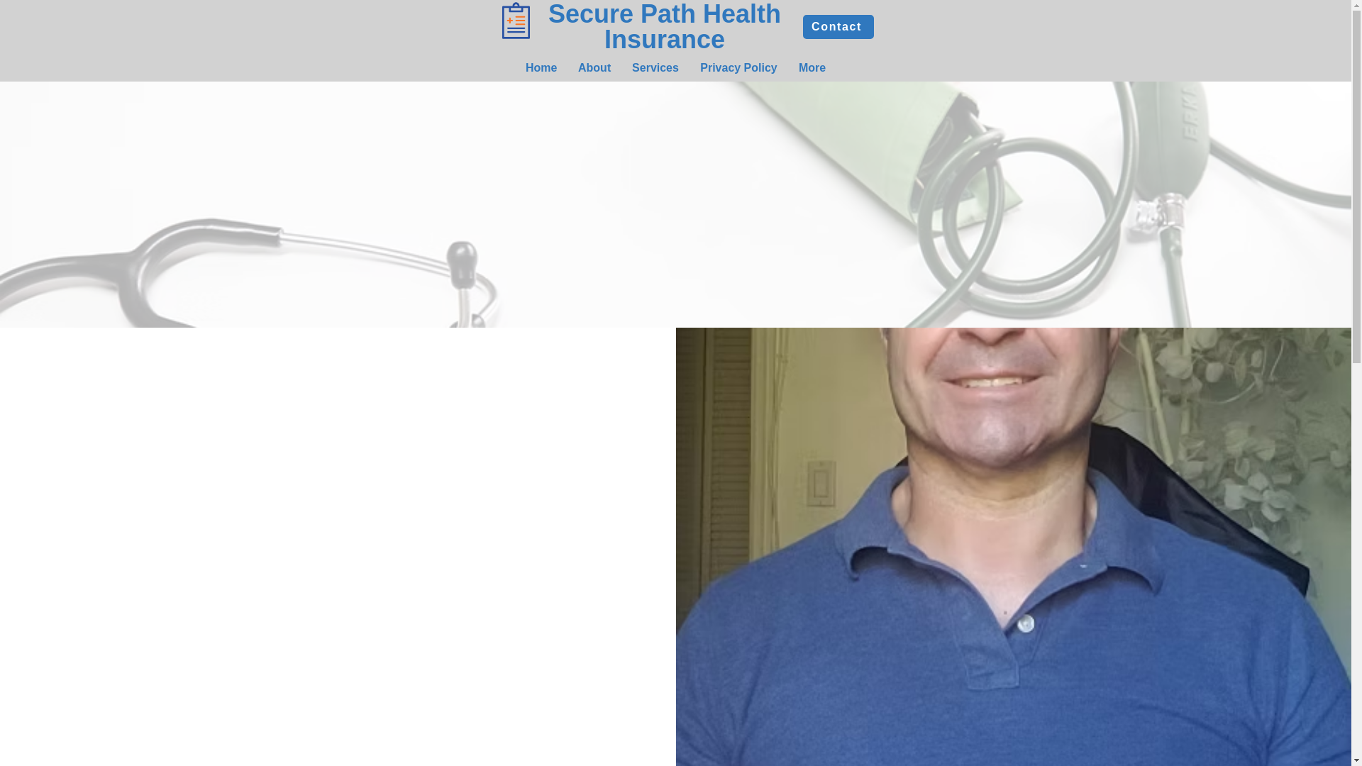 website screenshot of https://securepathhealthinsurance.net/